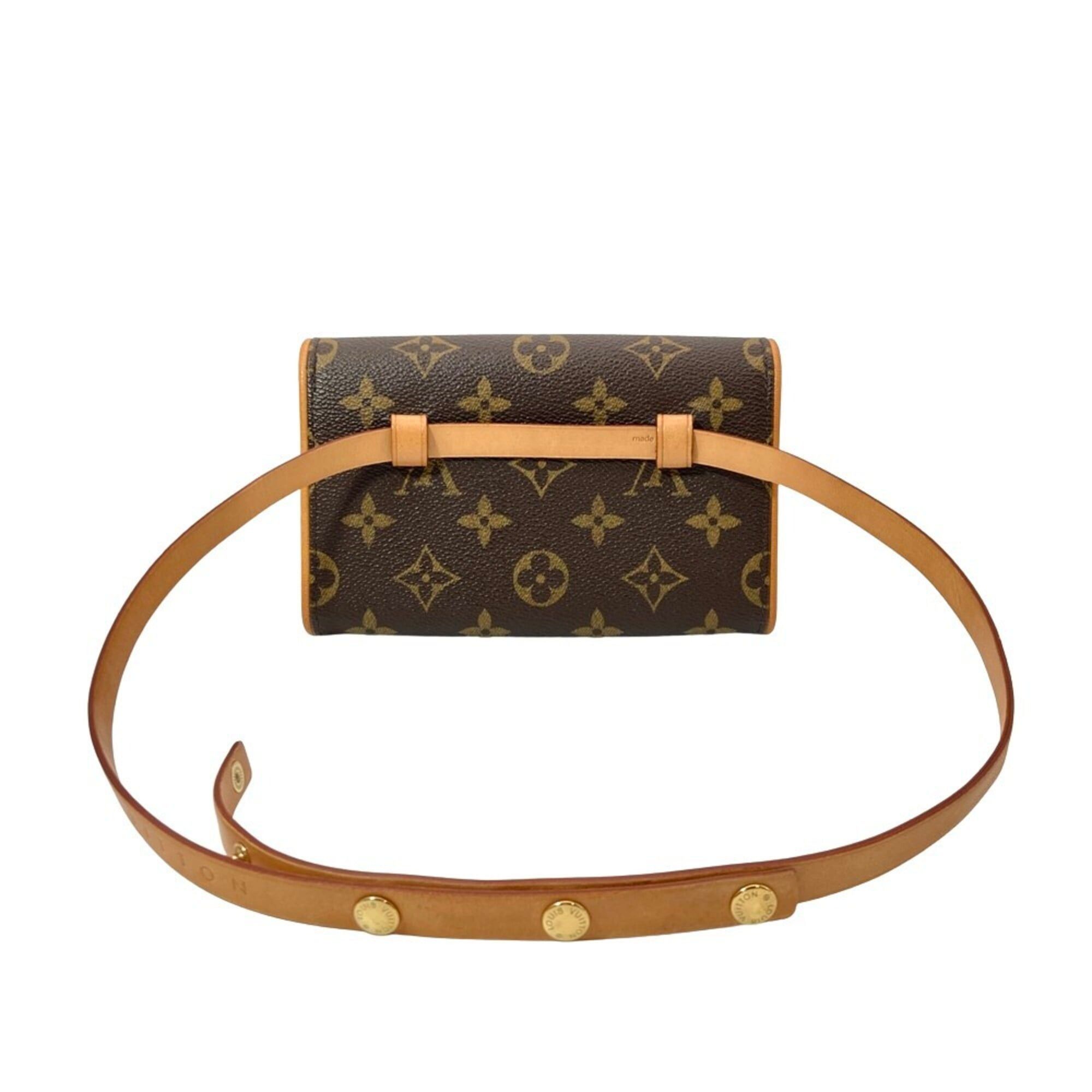 Louis Vuitton Louis Vuitton Florentine Pochette Waist Bag M51855 Brown FL0053 Handbag Pouch Size ONE SIZE - 2 Thumbnail