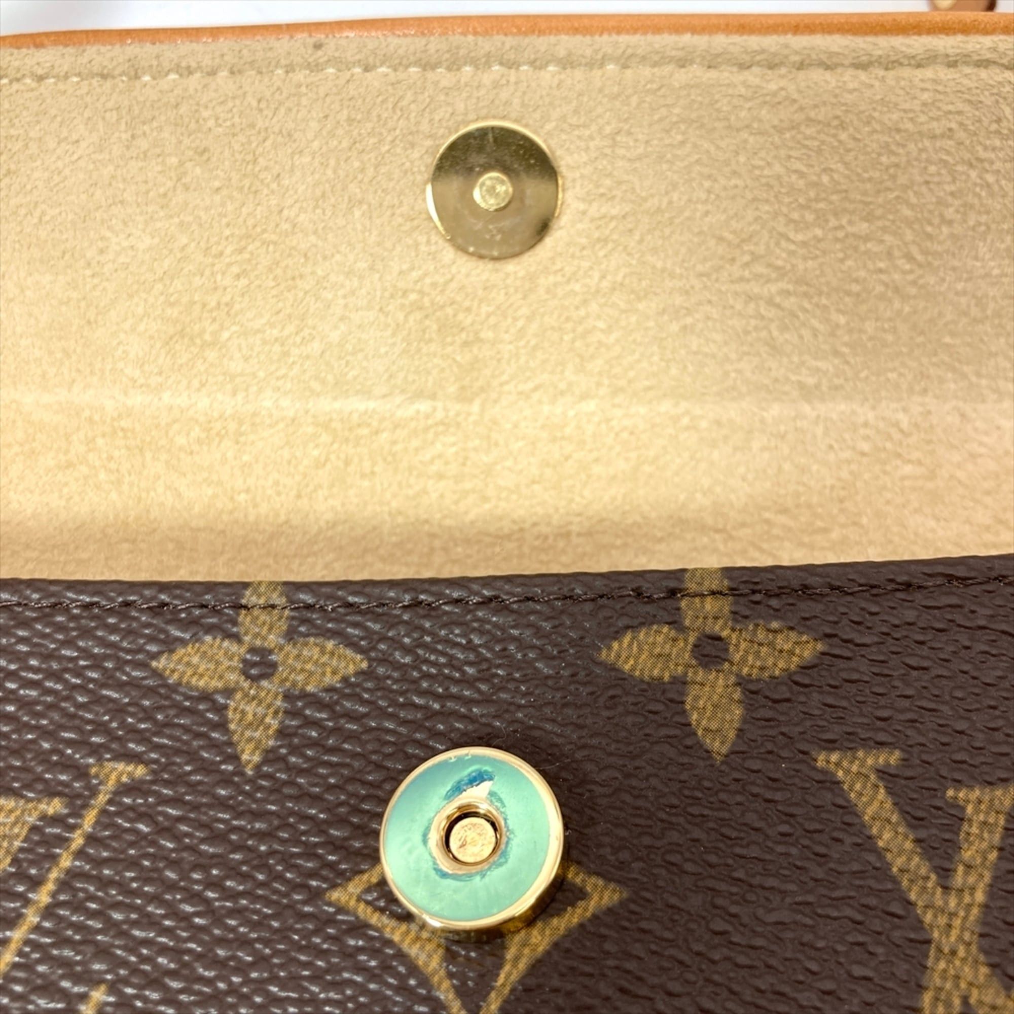 Louis Vuitton Louis Vuitton Florentine Pochette Waist Bag M51855 Brown FL0053 Handbag Pouch Size ONE SIZE - 5 Thumbnail