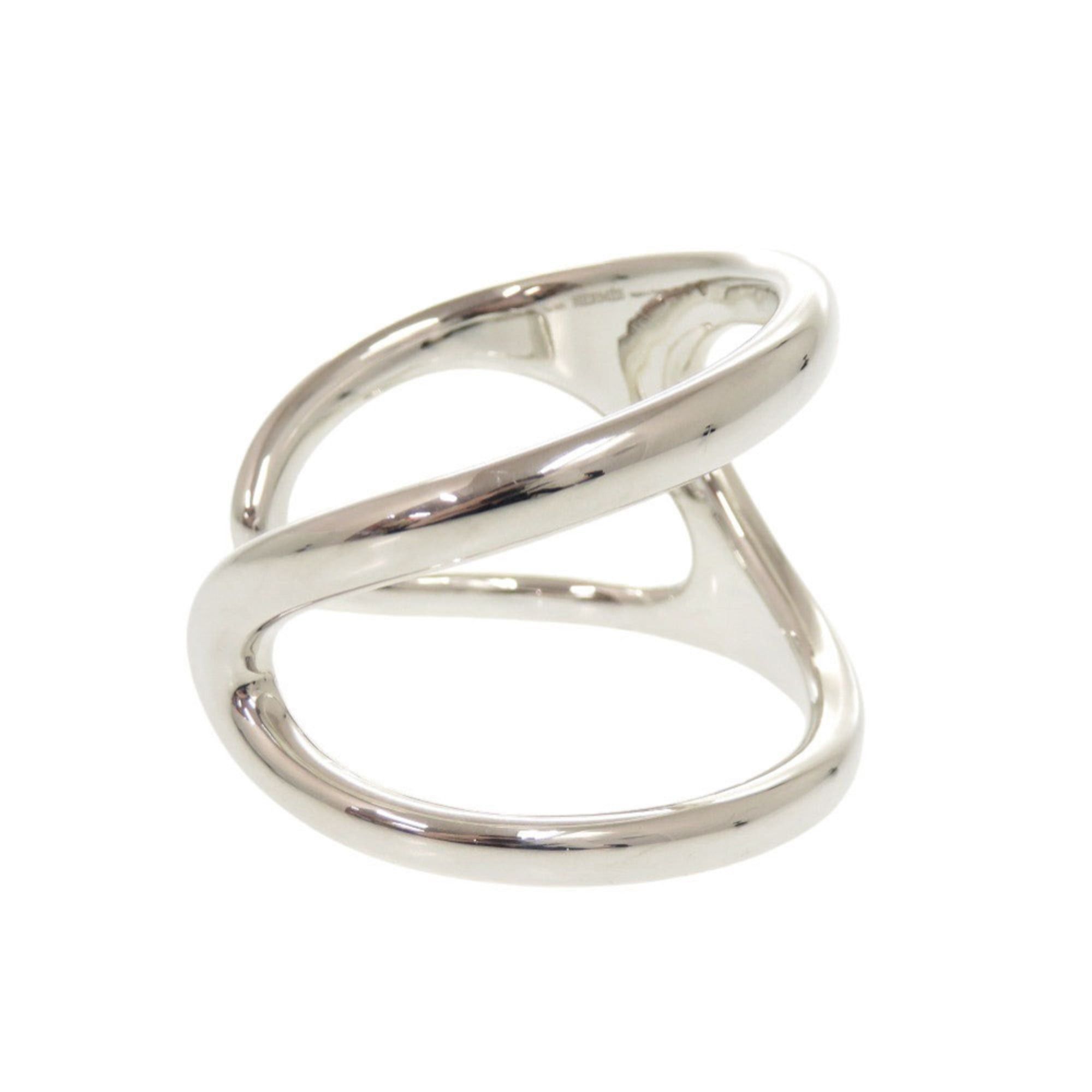 Hermes Excellent condition Hermes Chaine d'Ancre Punk #14 Sterling Silver 925 Bangle Bracelet 1182HERMES Size ONE SIZE - 5 Thumbnail