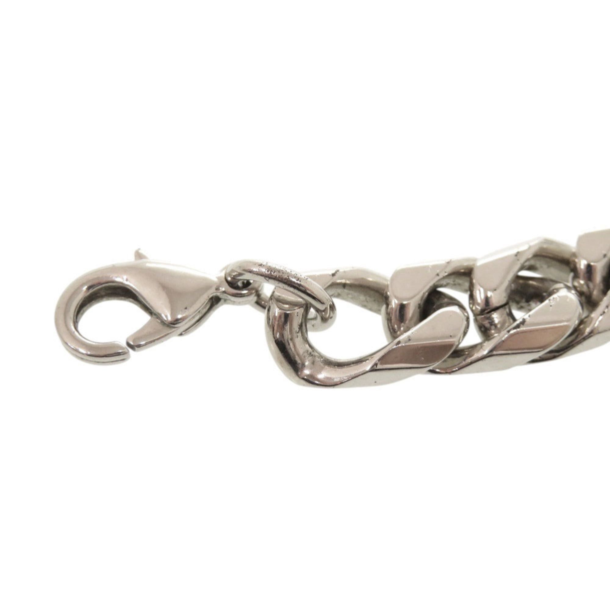 Dior Christian Dior Excellent condition Dior chain link brass rhinestone silver necklace 1713Dior Size ONE SIZE - 9 Thumbnail