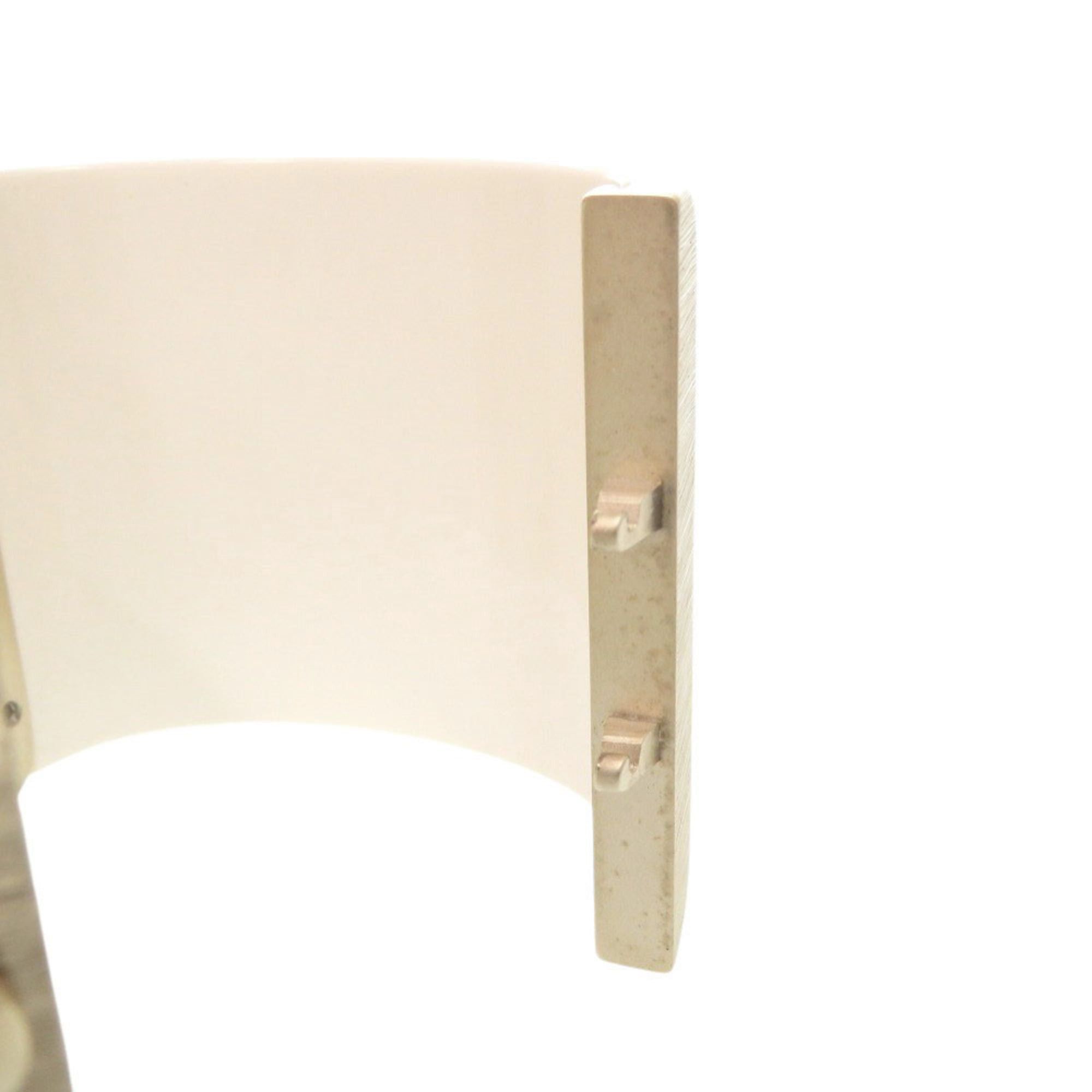 Chanel Excellent condition Chanel Coco Mark plastic metal rhinestone white bangle bracelet 1529CHANEL Size ONE SIZE - 7 Thumbnail