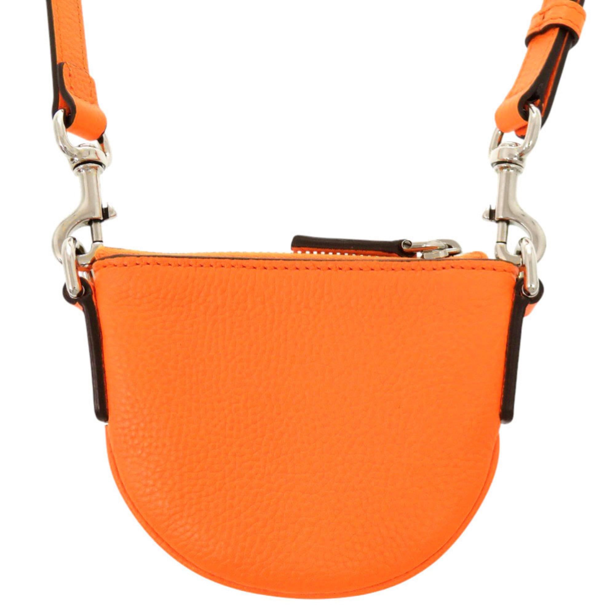 Gucci Unused Gucci logo 821831 leather orange micro mini shoulder bag 1477GUCCI Size ONE SIZE - 3 Thumbnail