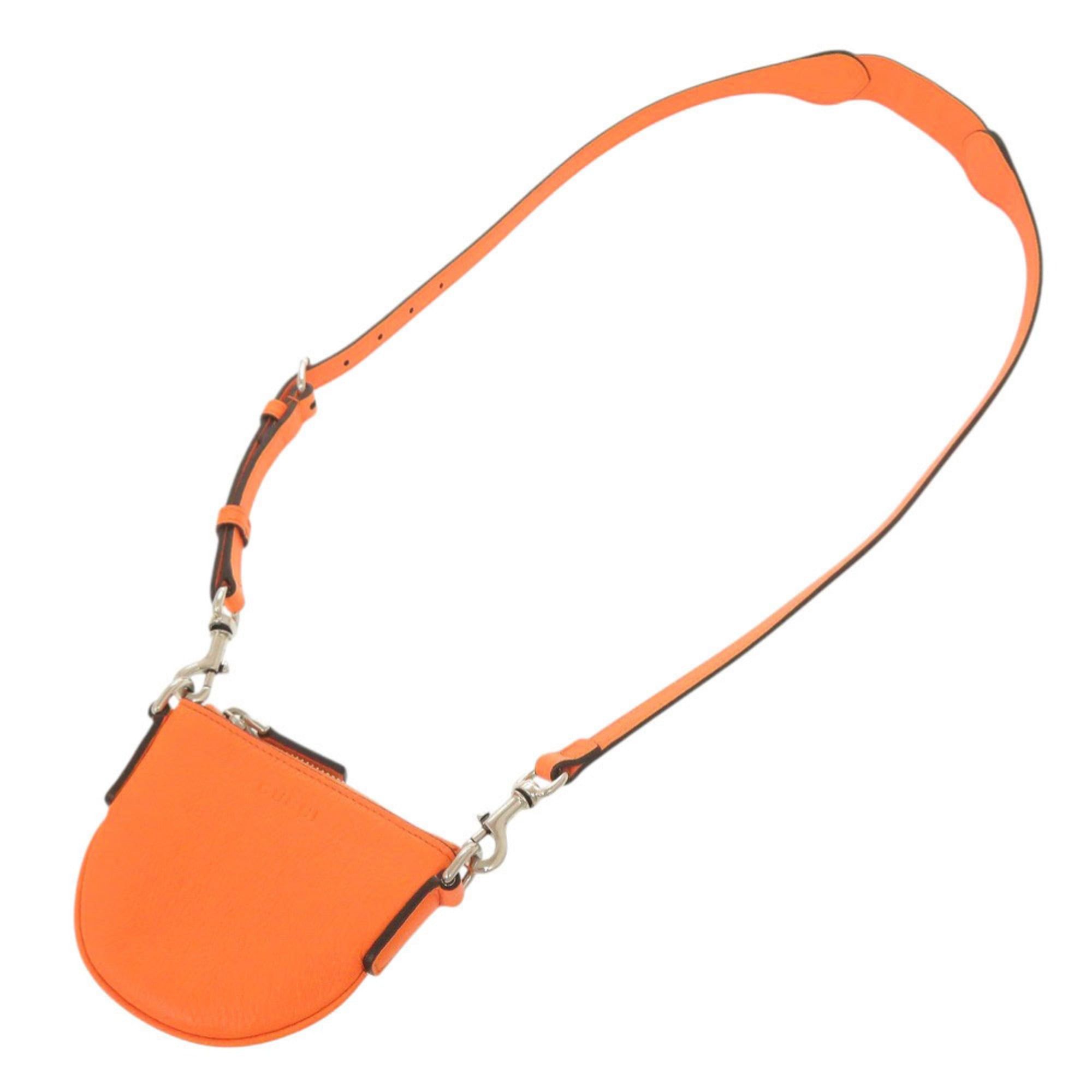 Gucci Unused Gucci logo 821831 leather orange micro mini shoulder bag 1477GUCCI Size ONE SIZE - 4 Thumbnail