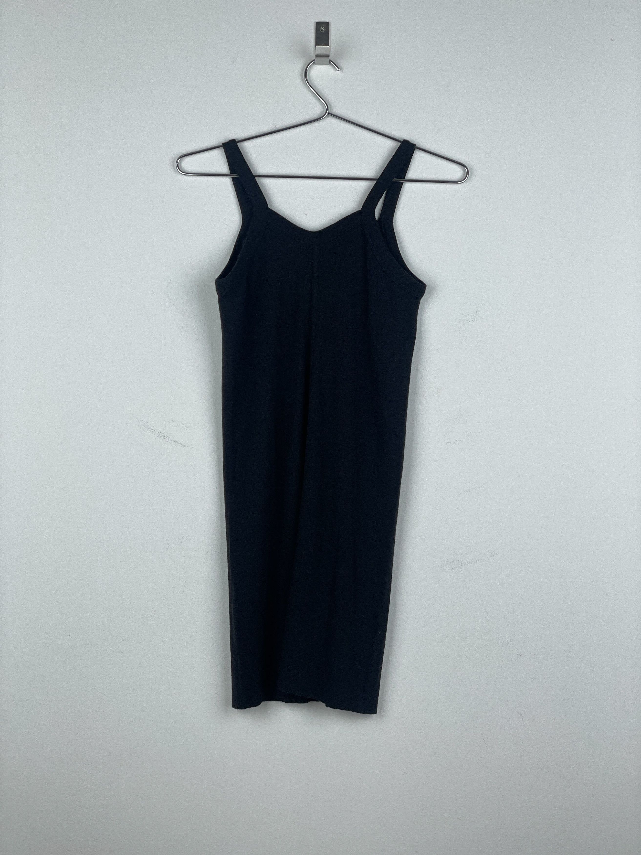 Rick Owens Lilies SS07 'Wishbone' Distressed Scoop-Neck Minidress Size M / US 6-8 / IT 42-44 - 2 Thumbnail