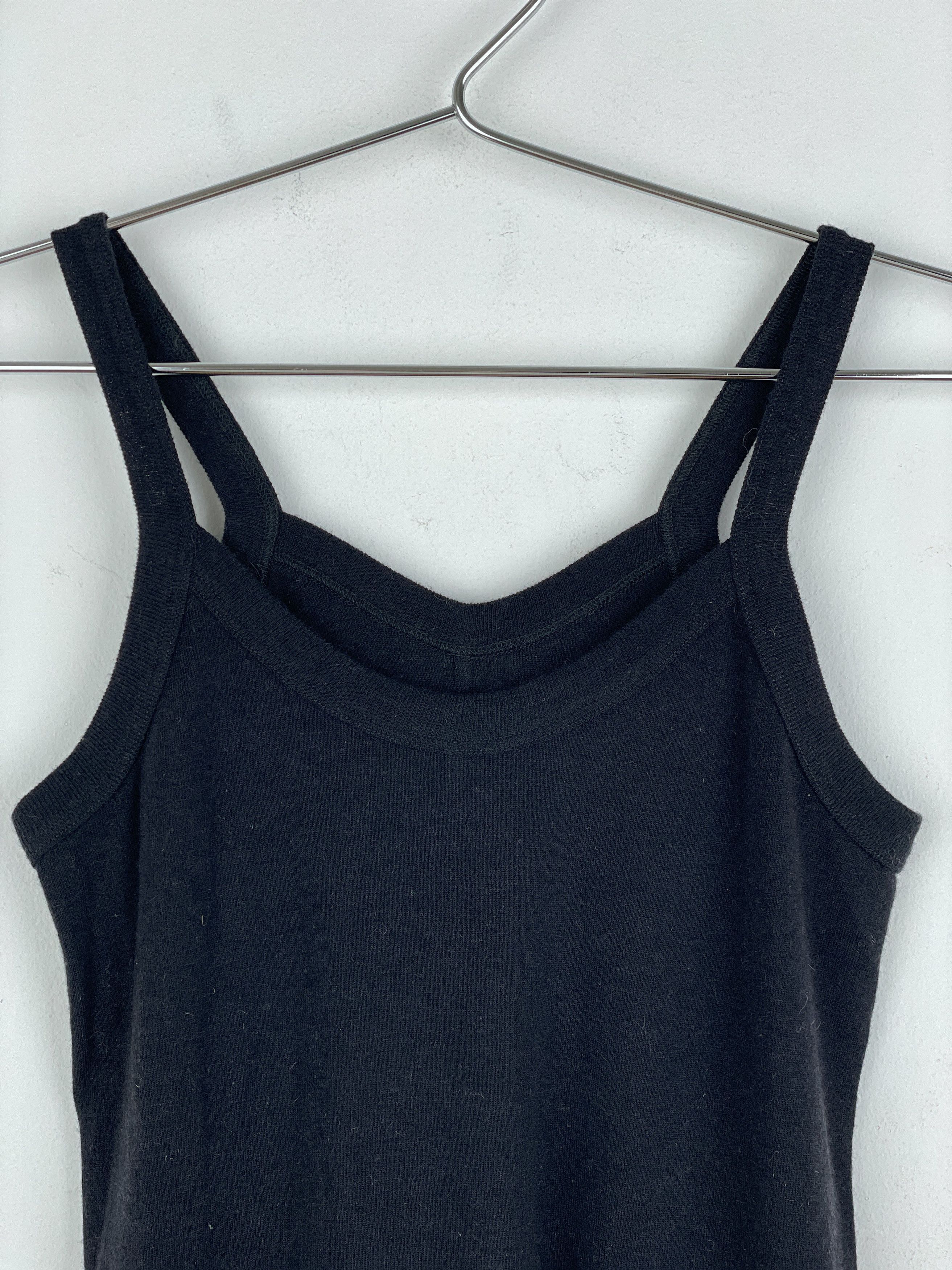 Rick Owens Lilies SS07 'Wishbone' Distressed Scoop-Neck Minidress Size M / US 6-8 / IT 42-44 - 3 Thumbnail