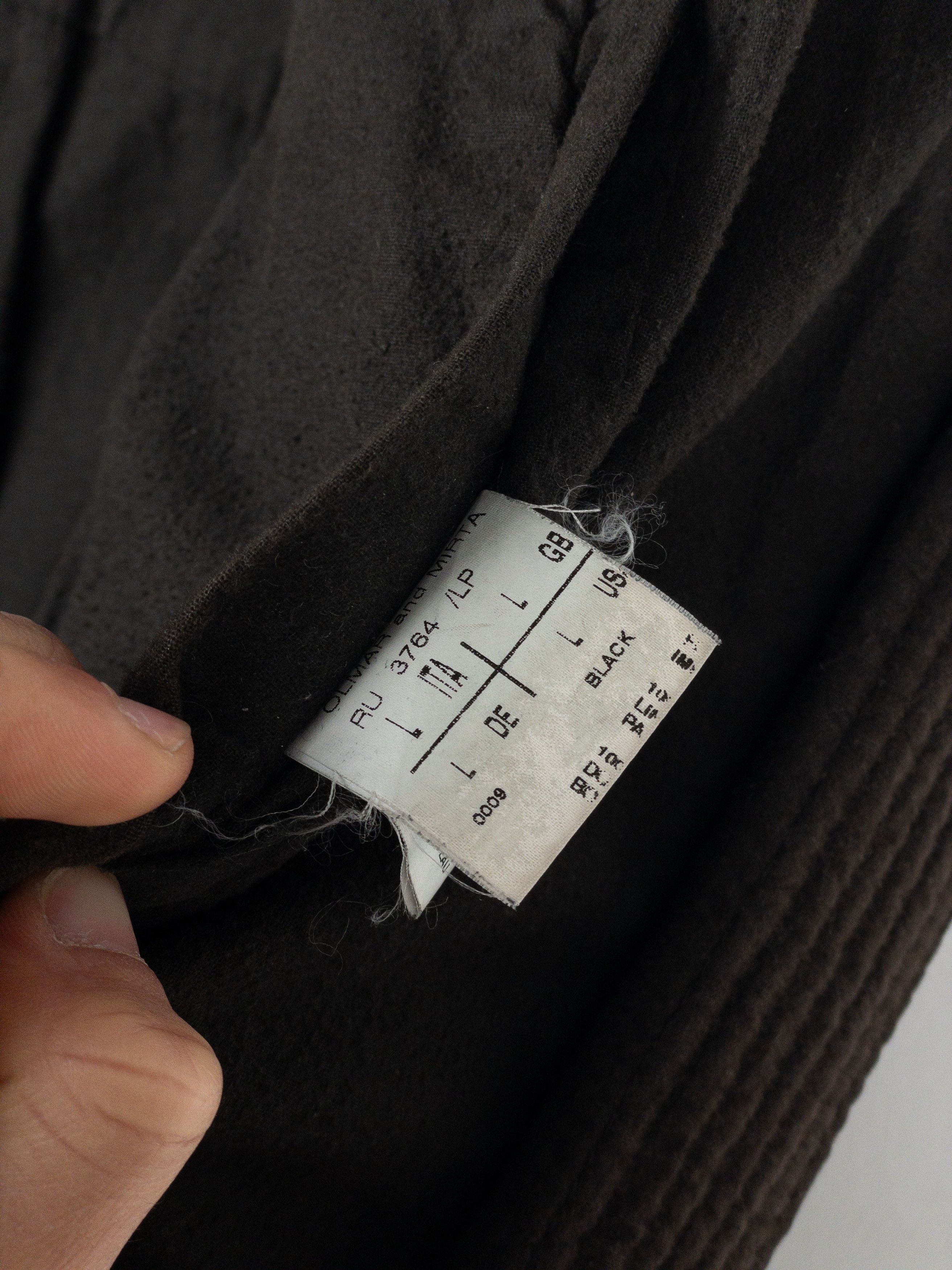 Rick Owens AW04 QUEEN Blistered Leather Police Bomber Jacket Size US L / EU 52-54 / 3 - 12 Thumbnail