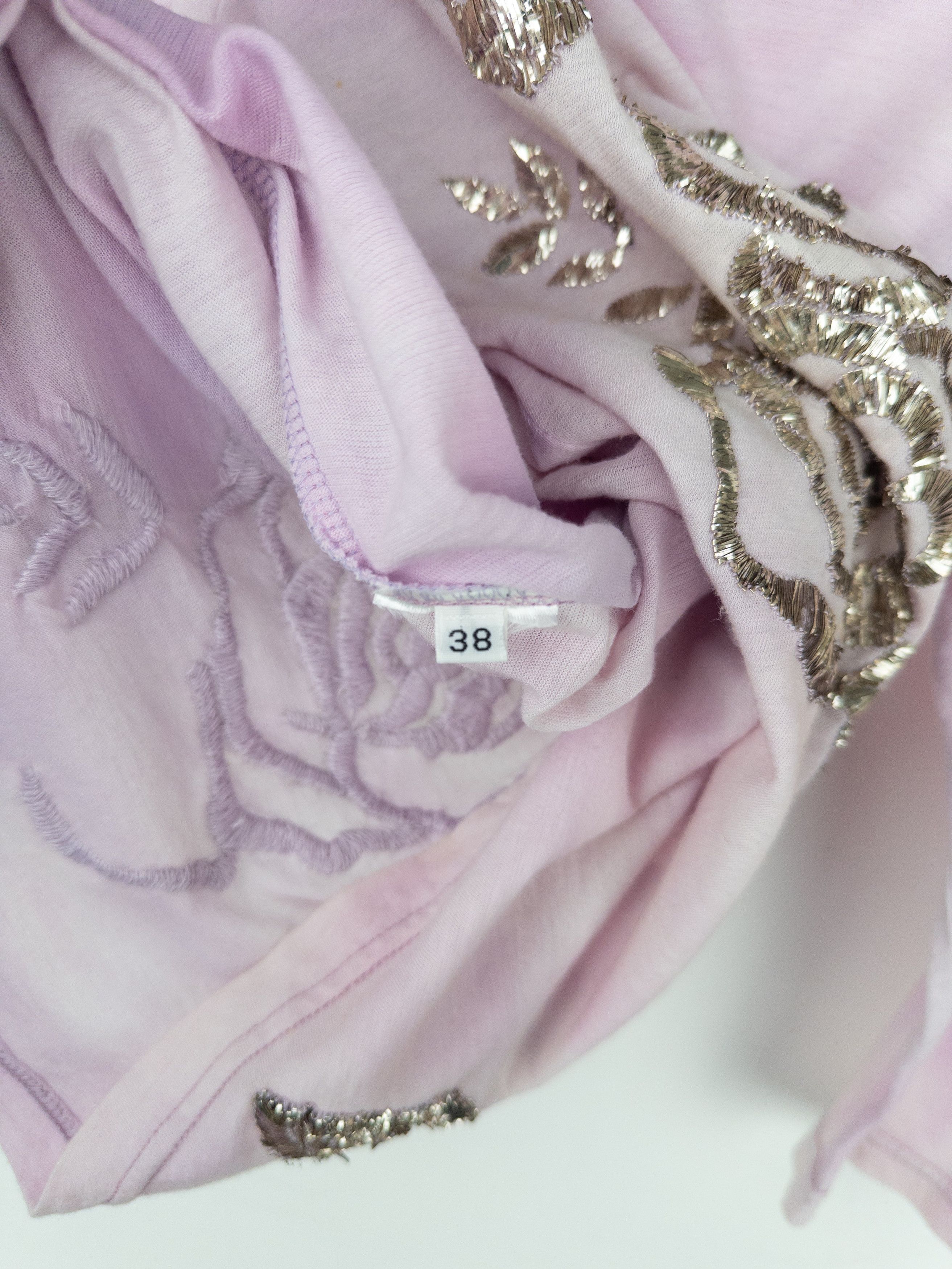 Balmain by Decarnin 2010s ¾-Sleeve Metal Thread Floral Embroidery To Size S / US 4 / IT 40 - 6 Thumbnail
