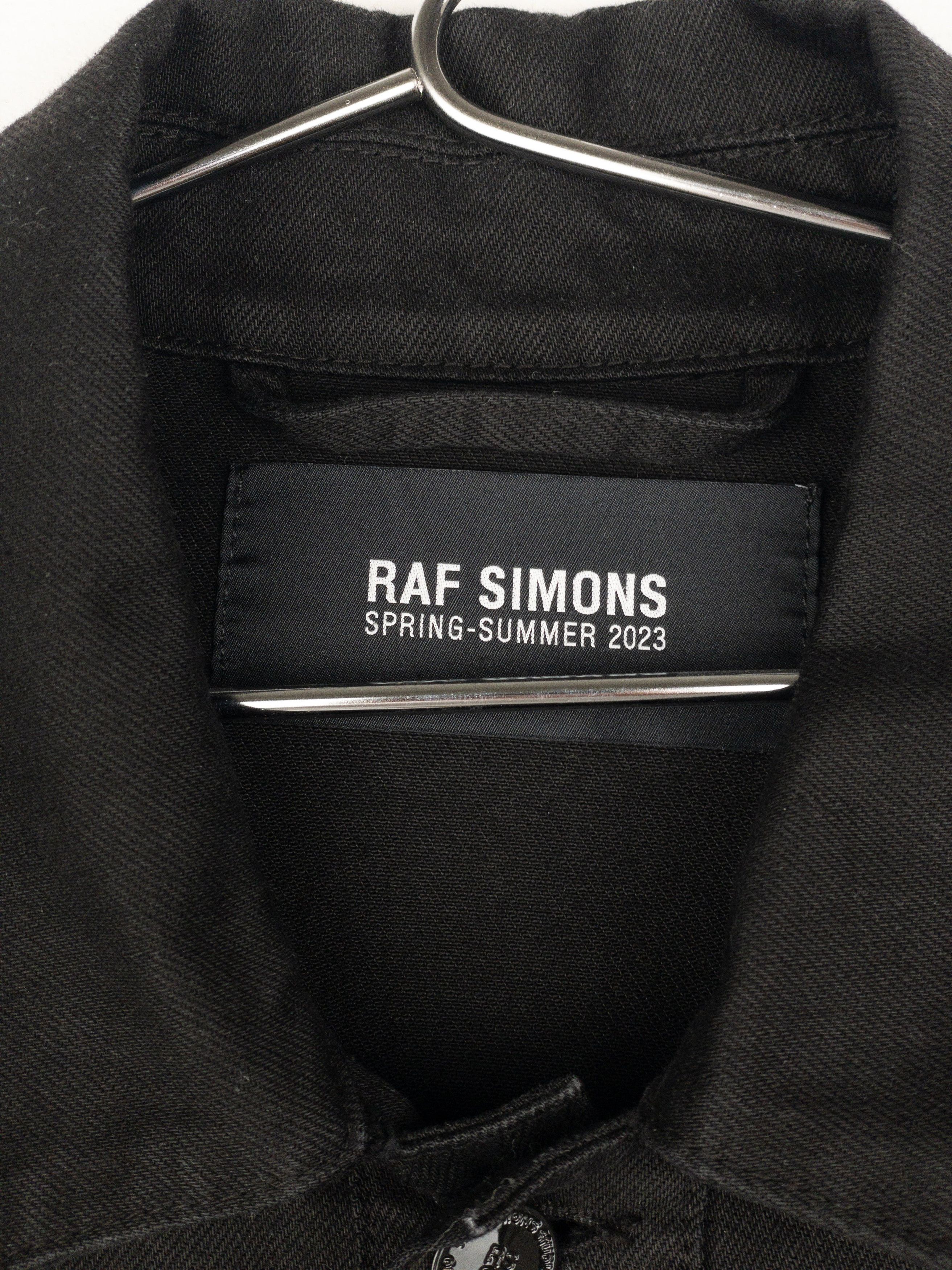 Raf Simons SS23 Big Fit Tassel Studded Denim Jacket Size US S / EU 44-46 / 1 - 9 Thumbnail
