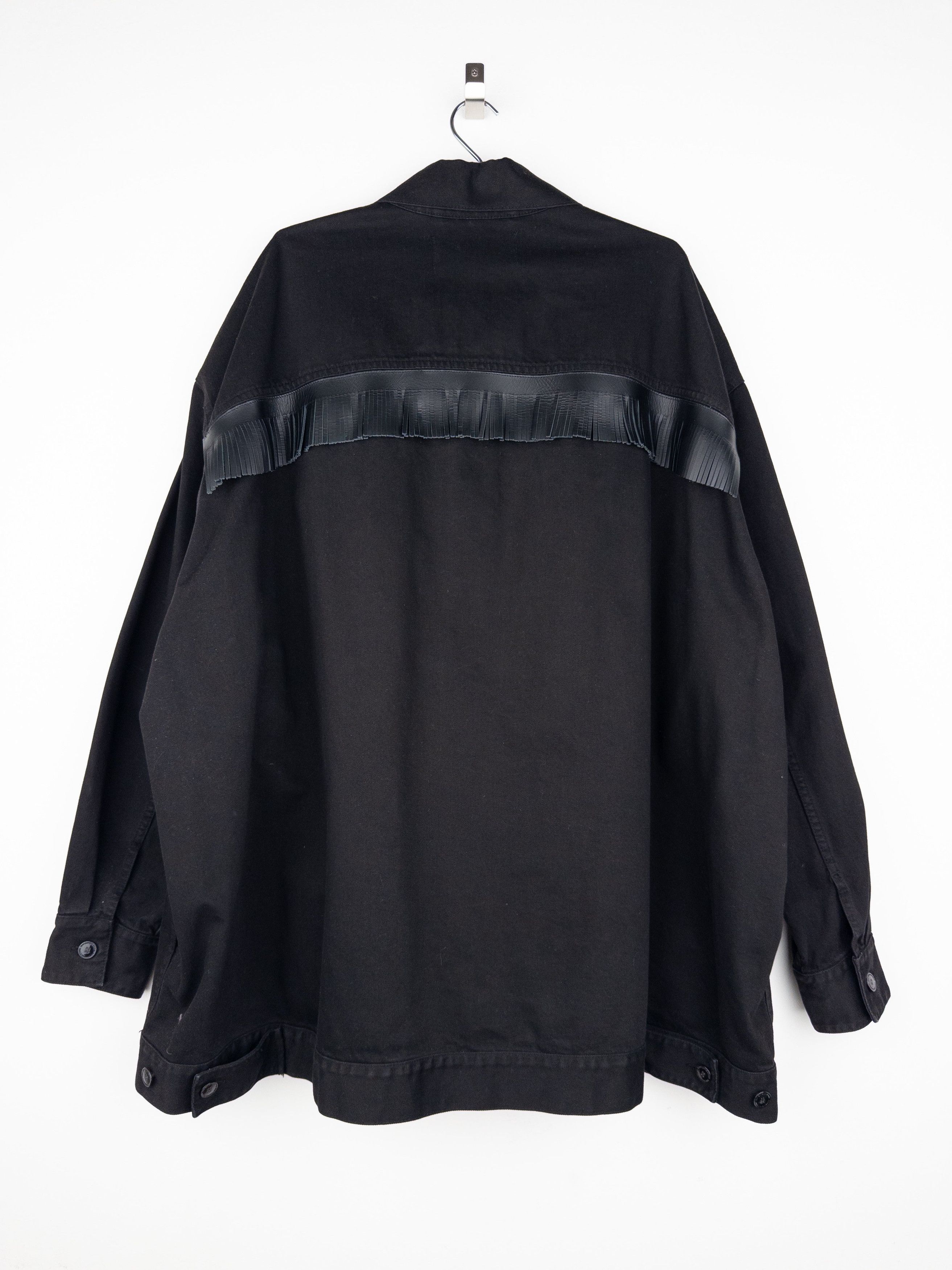 Raf Simons SS23 Big Fit Tassel Studded Denim Jacket Size US S / EU 44-46 / 1 - 2 Thumbnail