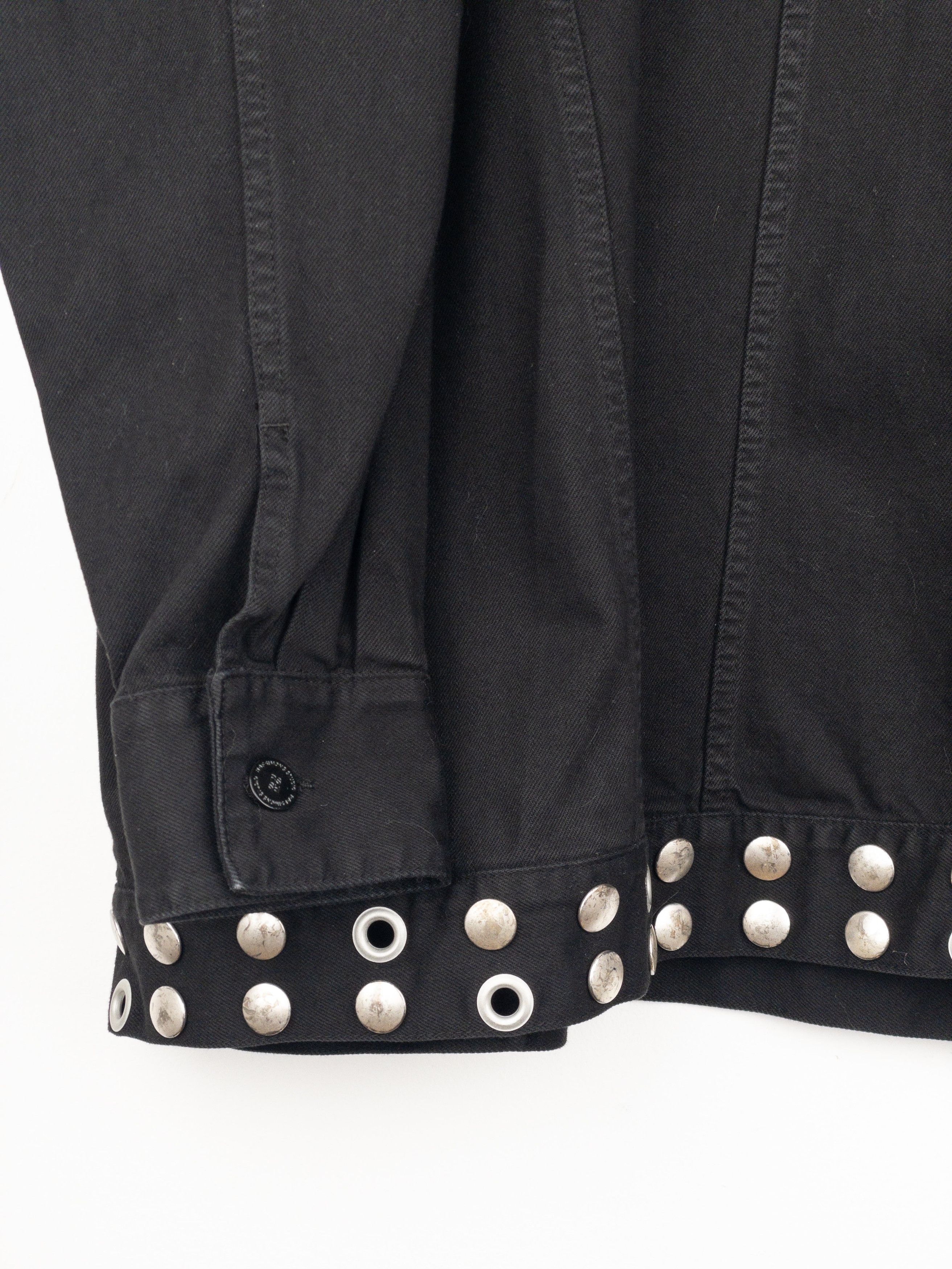 Raf Simons SS23 Big Fit Tassel Studded Denim Jacket Size US S / EU 44-46 / 1 - 4 Thumbnail