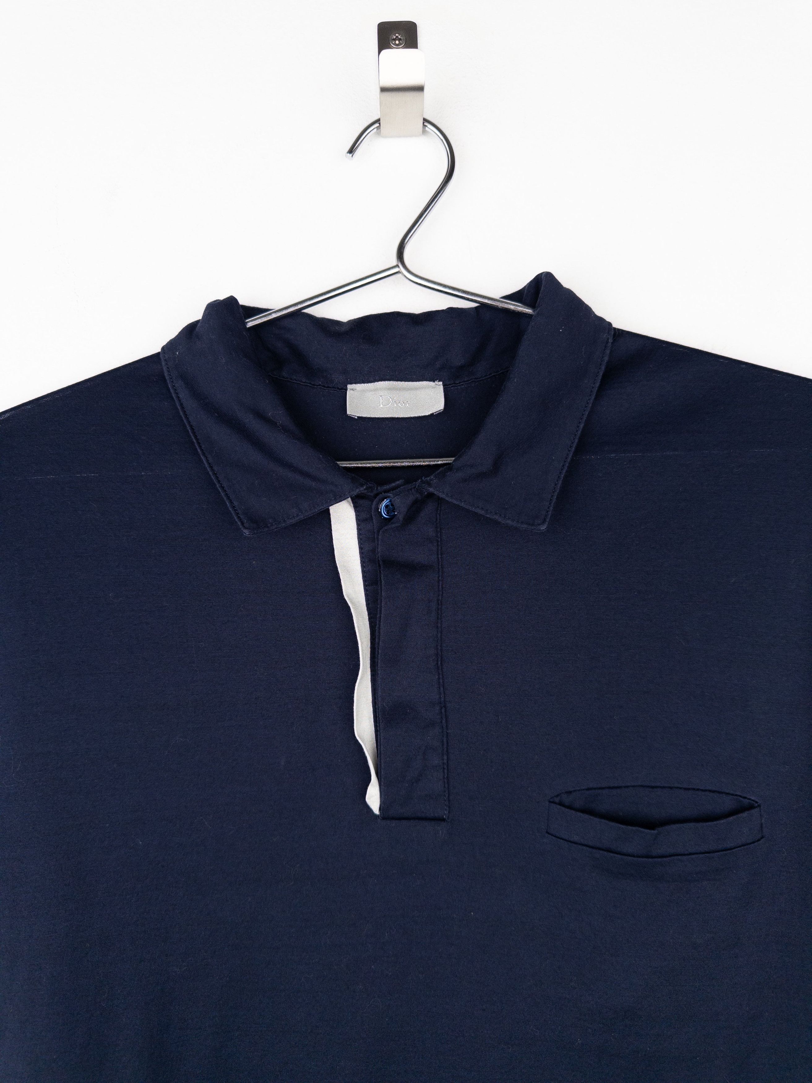 Dior Homme by Kris van Assche SS08 Polo Shirt Size US S / EU 44-46 / 1 - 3 Thumbnail