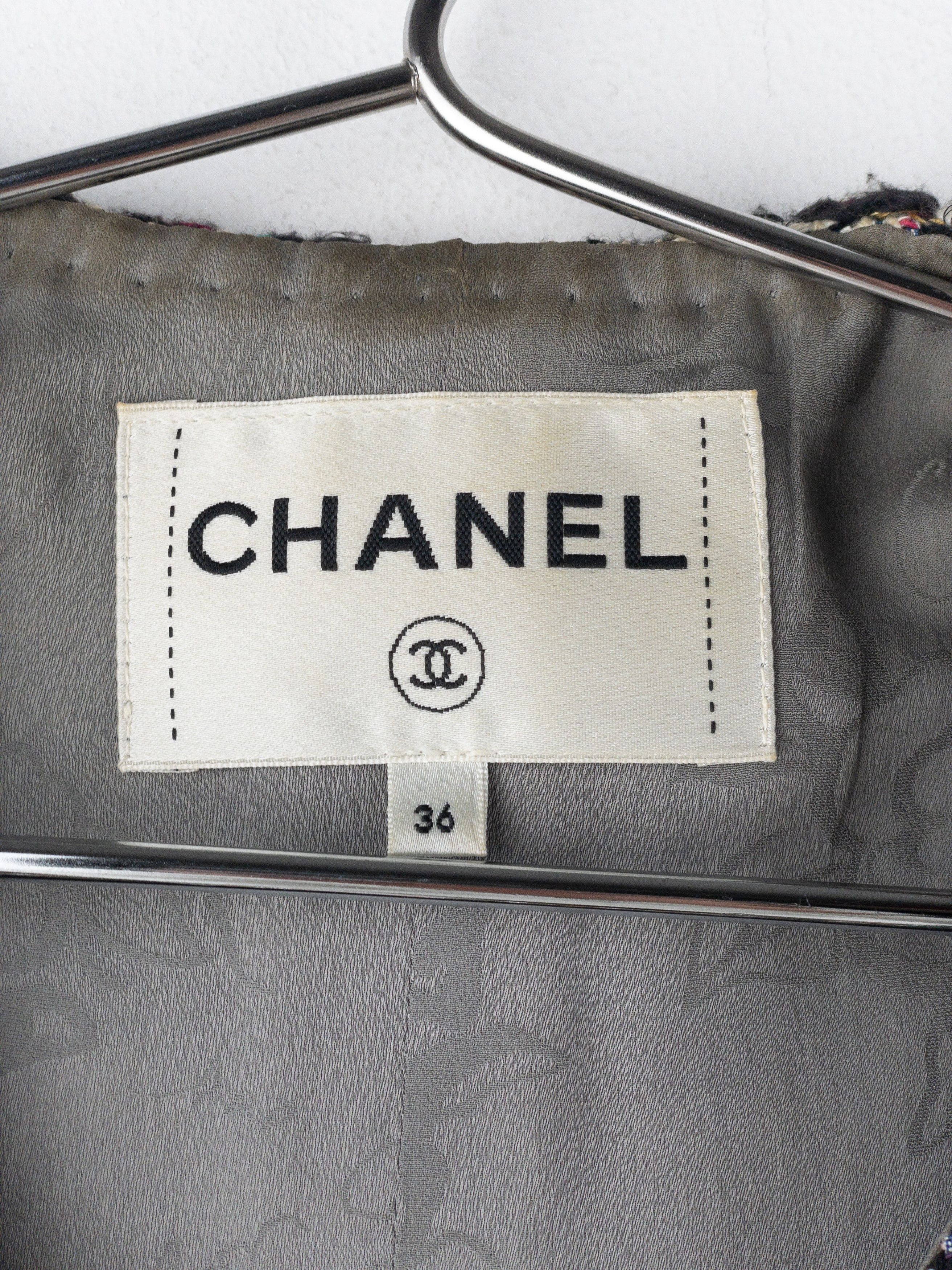 Chanel by Karl Lagerfeld SS17 Pearl Trim Tweed Vest Size XS / US 0-2 / IT 36-38 - 19 Thumbnail