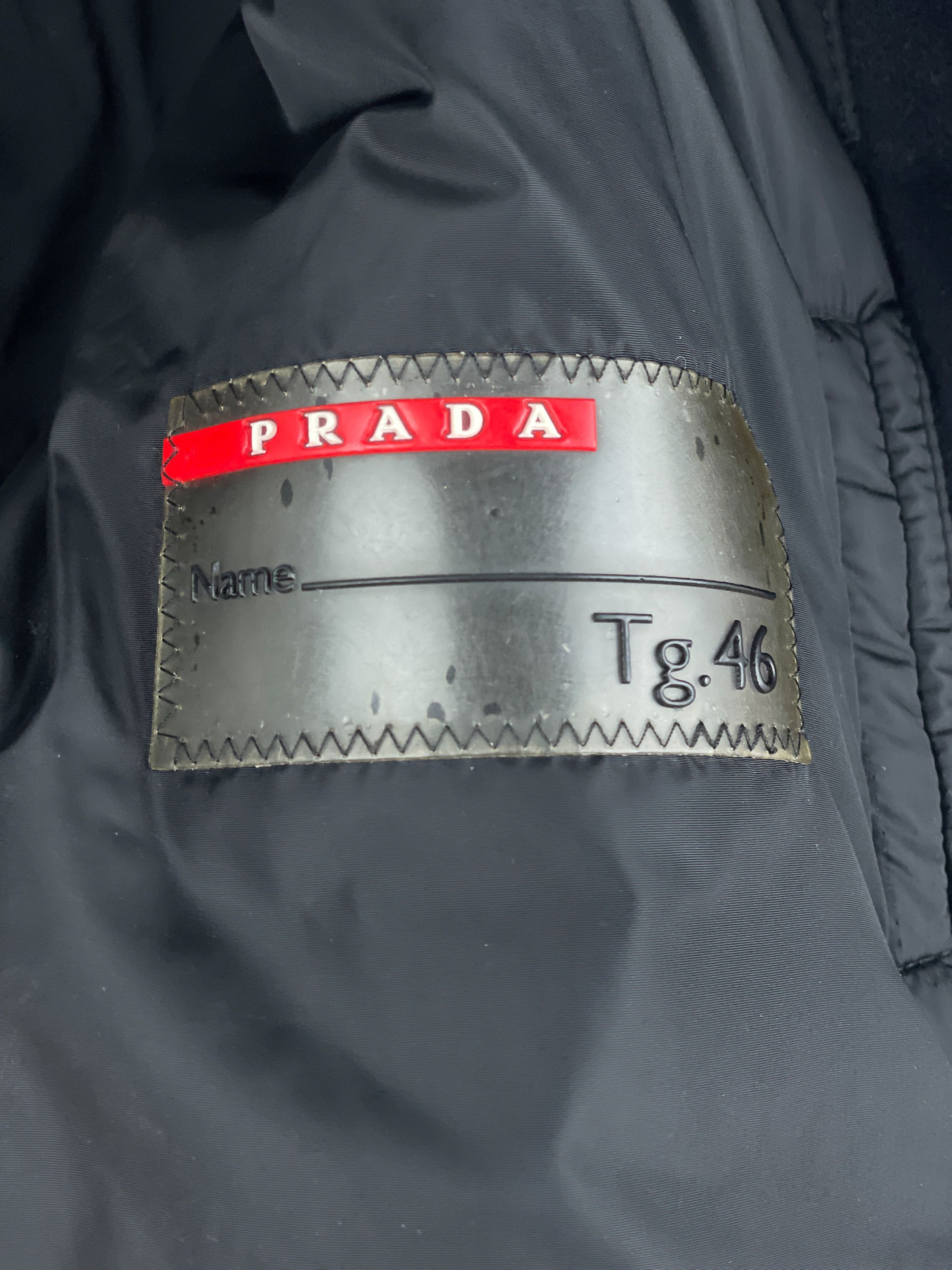 Prada 2000s Military Flak Puffer Jacket Size US XL / EU 56 / 4 - 9 Thumbnail