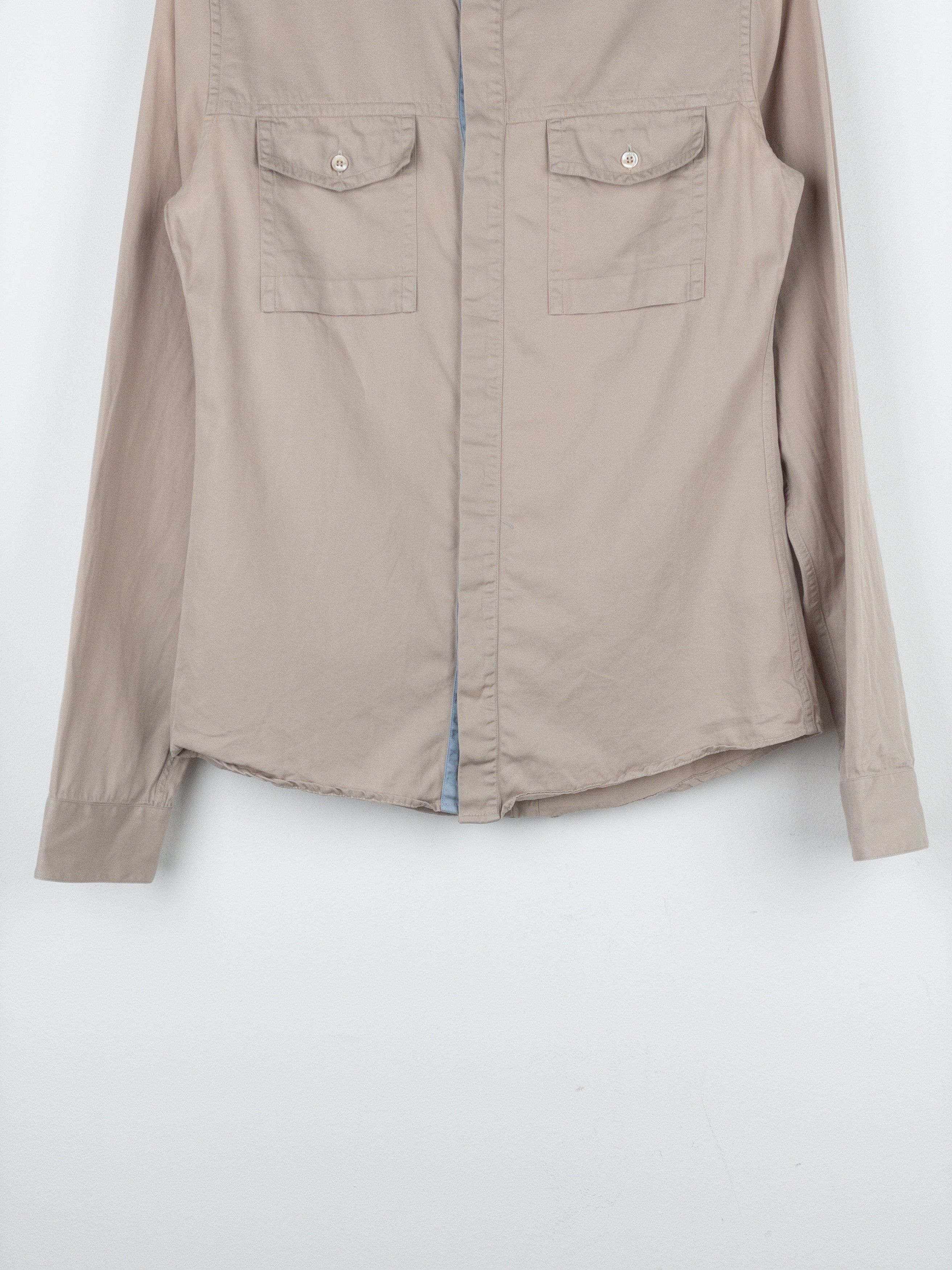 Gucci by Tom Ford 1990s Military Button-Up Shirt Size US XS / EU 42 / 0 - 4 Thumbnail