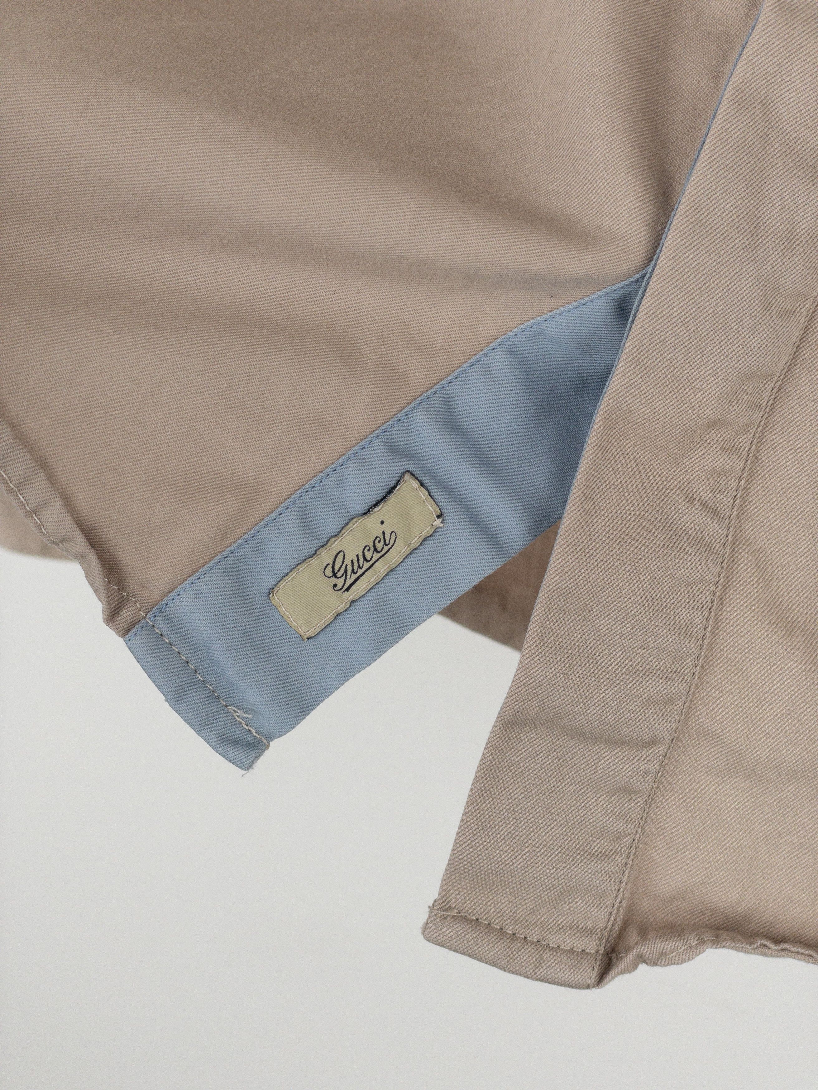 Gucci by Tom Ford 1990s Military Button-Up Shirt Size US XS / EU 42 / 0 - 7 Thumbnail