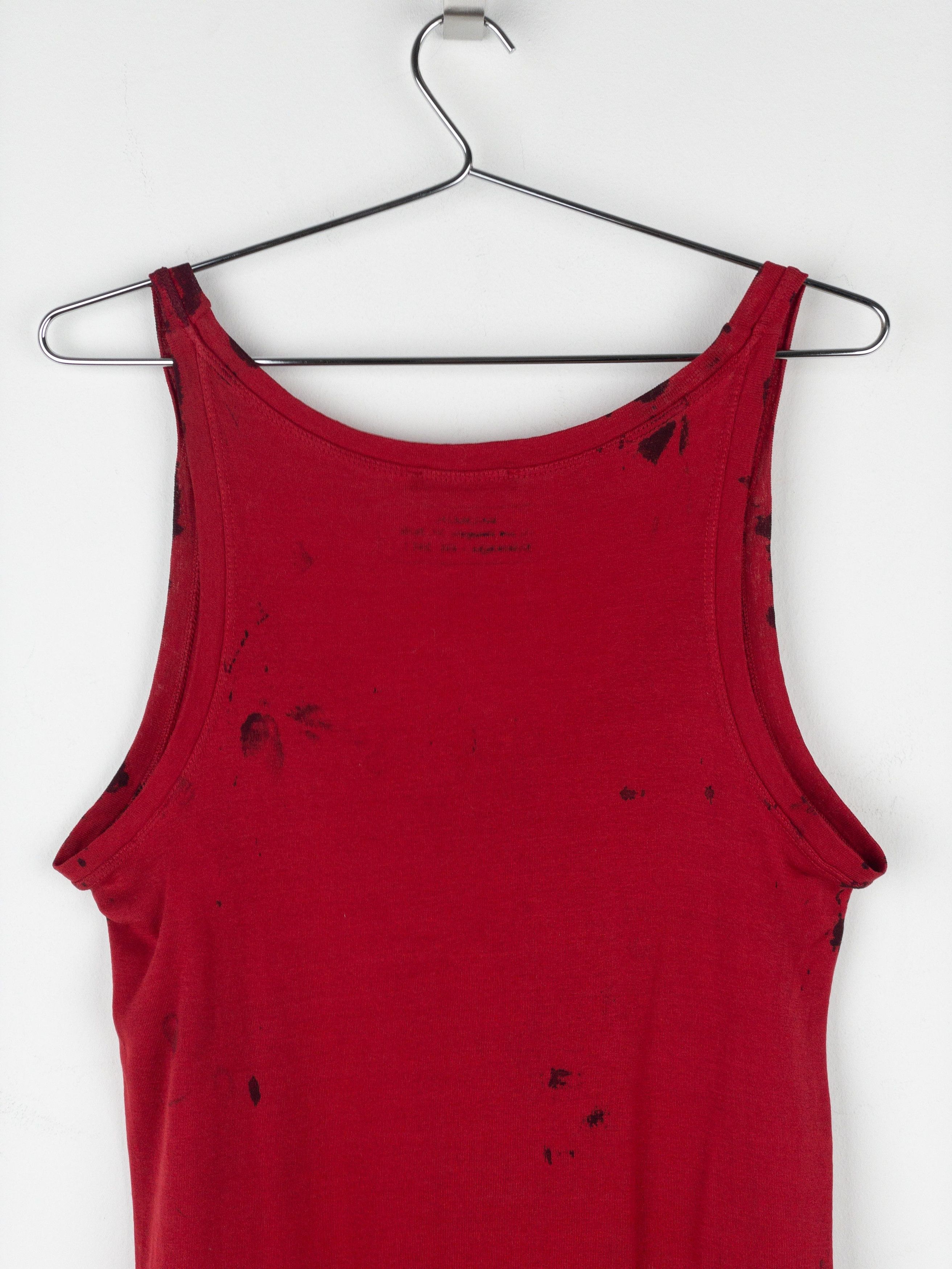 Balmain by Decarnin SS11 Bloodstain Punk Tank Top Size S / US 4 / IT 40 - 6 Thumbnail