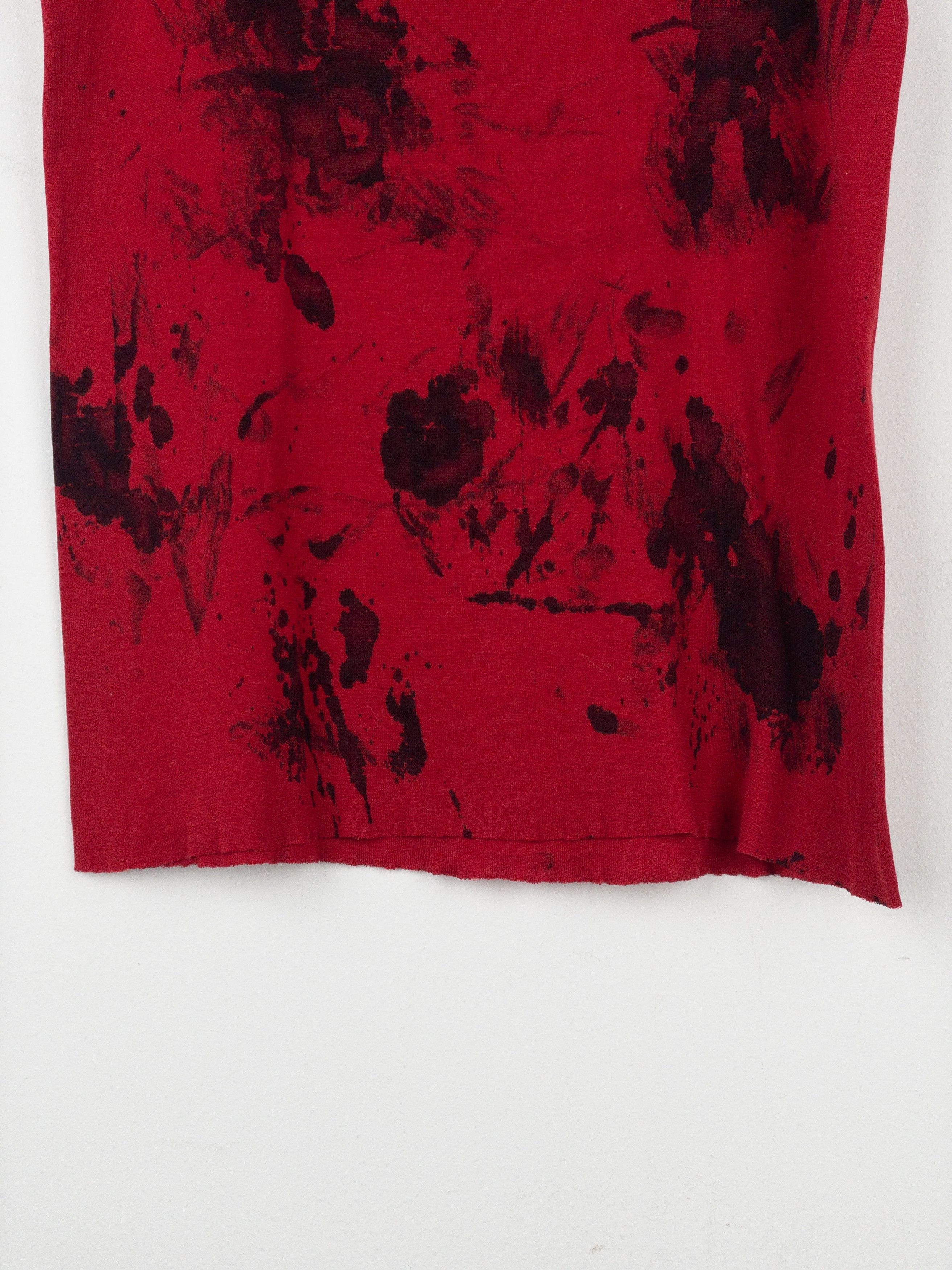 Balmain by Decarnin SS11 Bloodstain Punk Tank Top Size S / US 4 / IT 40 - 5 Thumbnail