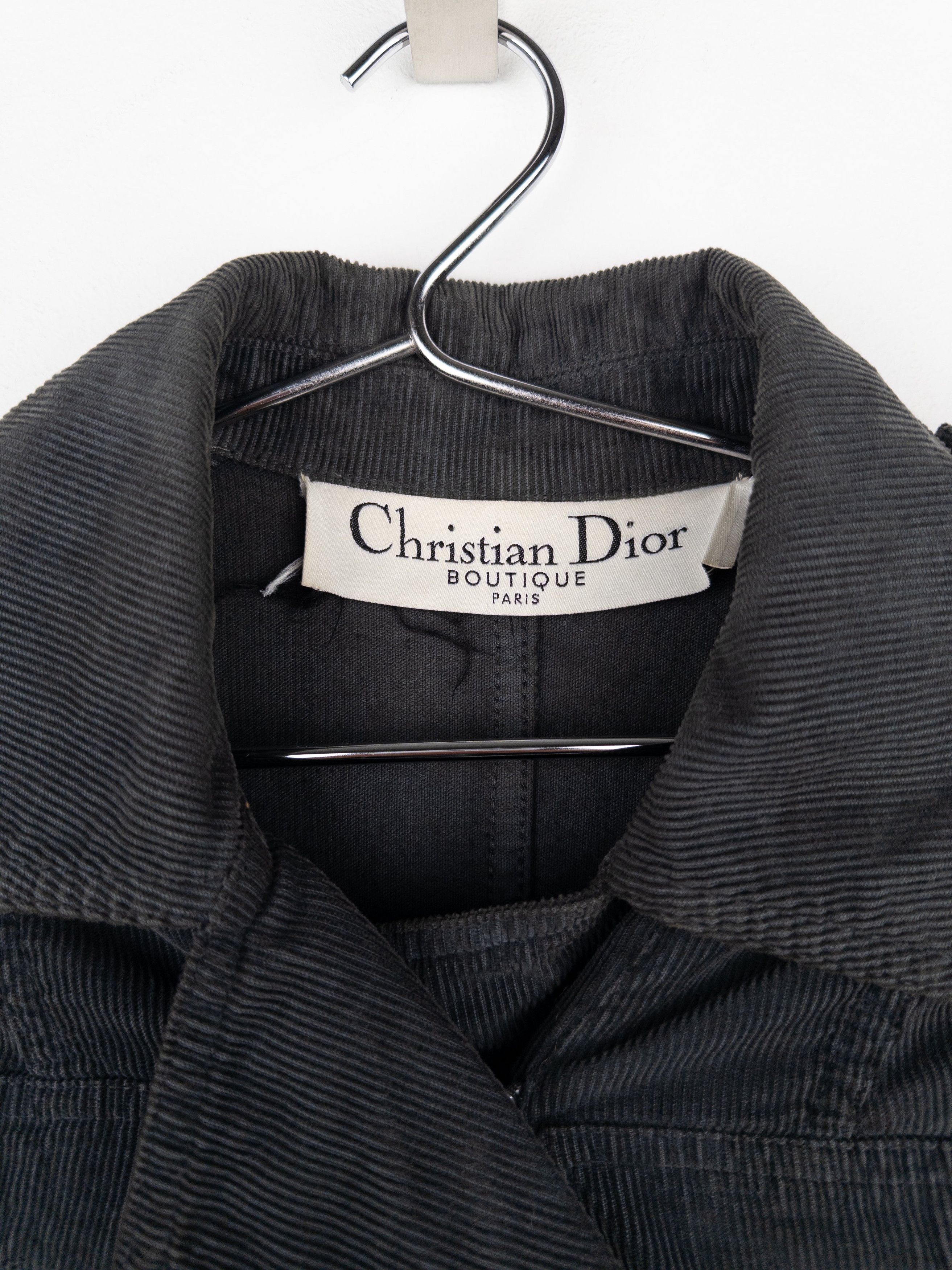 Dior by Galliano AW04 Hardcore Star Zipper M-65 Field Jacket Size XS / US 0-2 / IT 36-38 - 8 Thumbnail