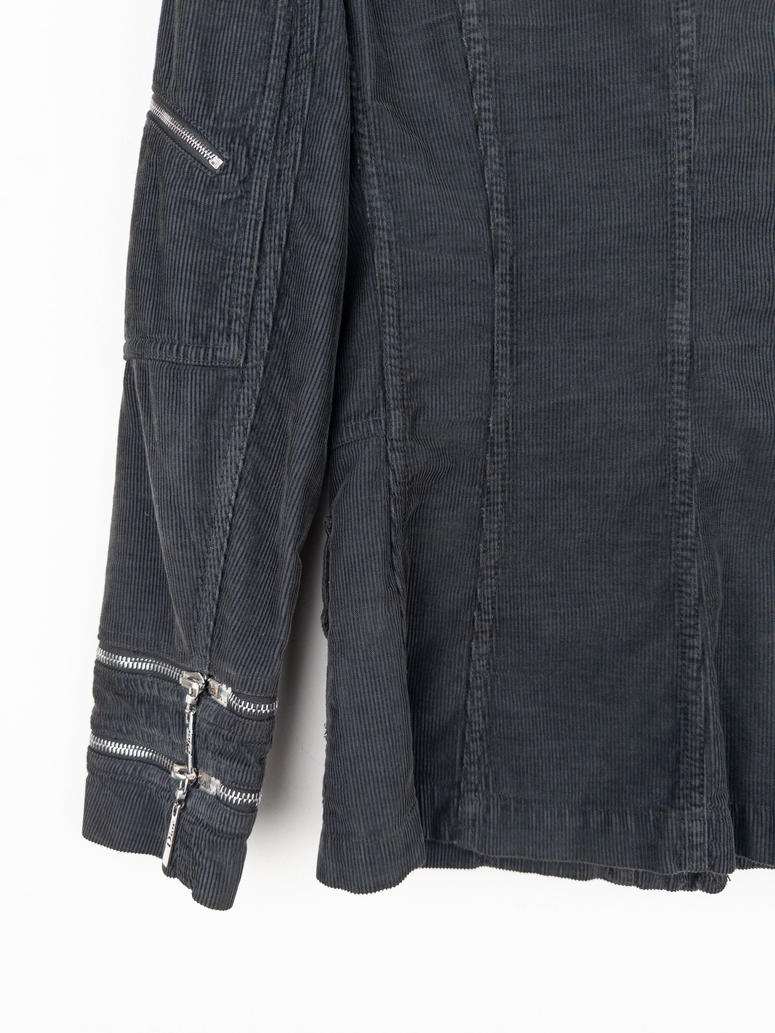 Dior by Galliano AW04 Hardcore Star Zipper M-65 Field Jacket Size XS / US 0-2 / IT 36-38 - 9 Thumbnail