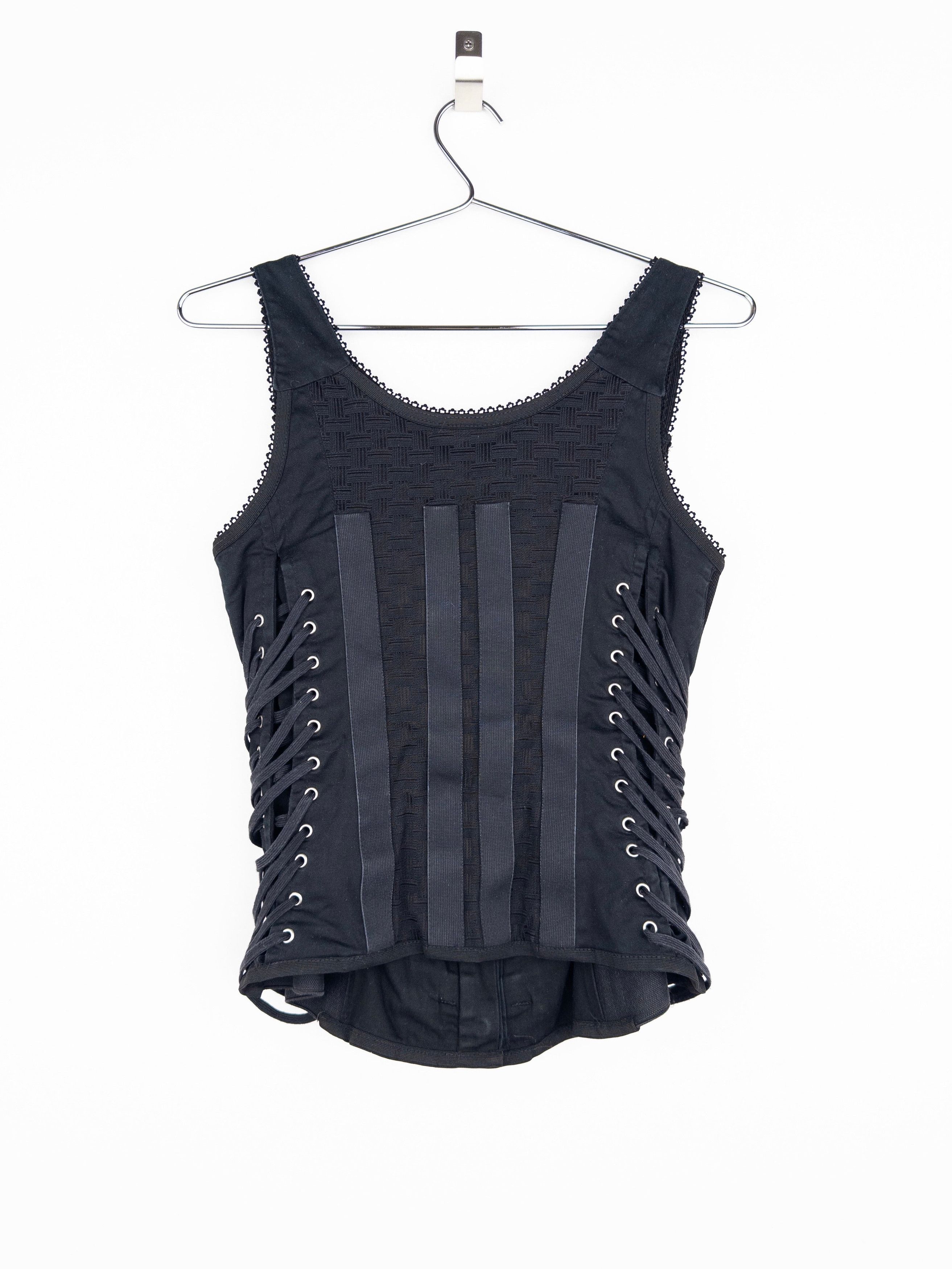 Dolce & Gabbana SS03 Bondage Corset Bustier Size XXS / US 00 / IT 34 - 2 Thumbnail
