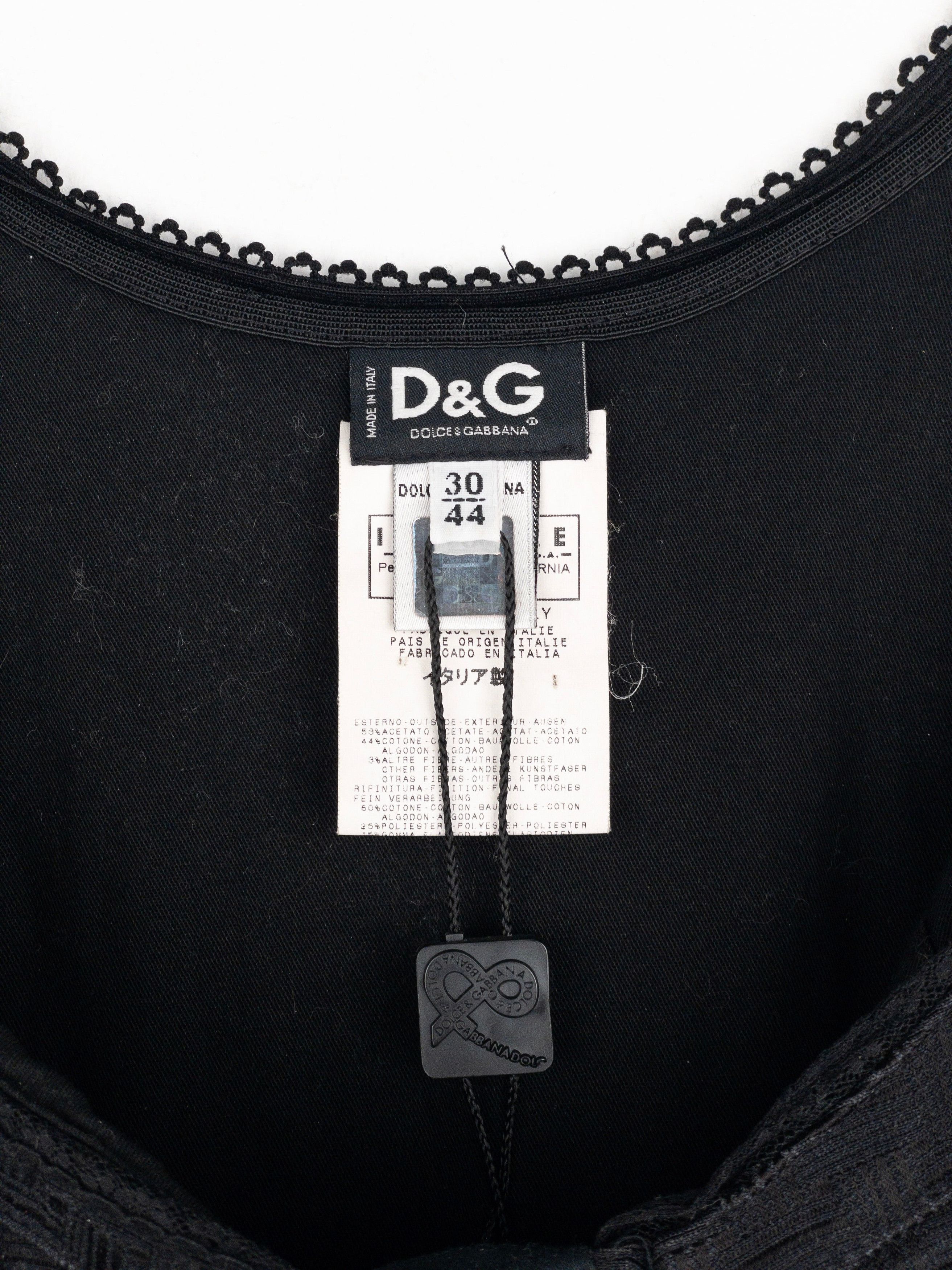 Dolce & Gabbana SS03 Bondage Corset Bustier Size XXS / US 00 / IT 34 - 7 Thumbnail