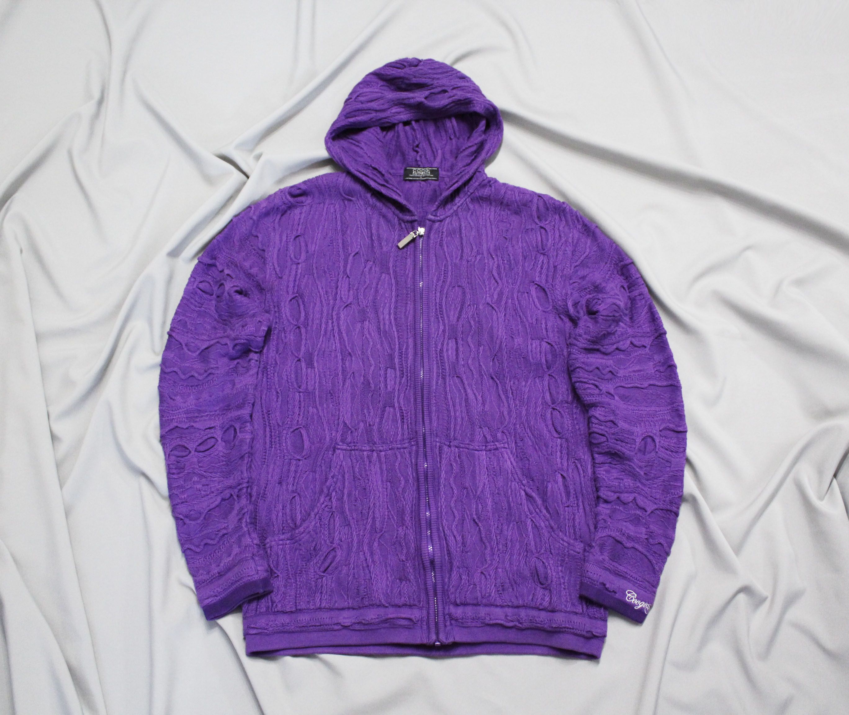 メンズ COOGI MERCERISED COTTON ZIP-UP BLOUSON
