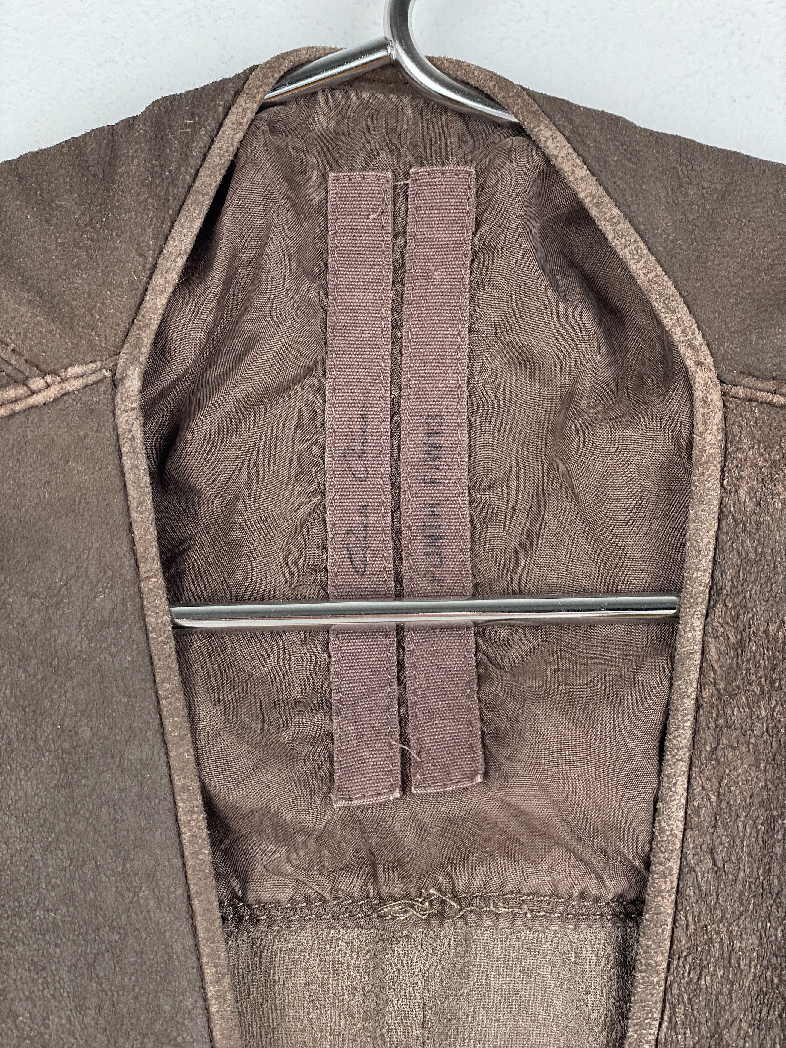 Rick Owens AW13 'Plinth' Hybrid Leather Dress Size M / US 6-8 / IT 42-44 - 12 Thumbnail