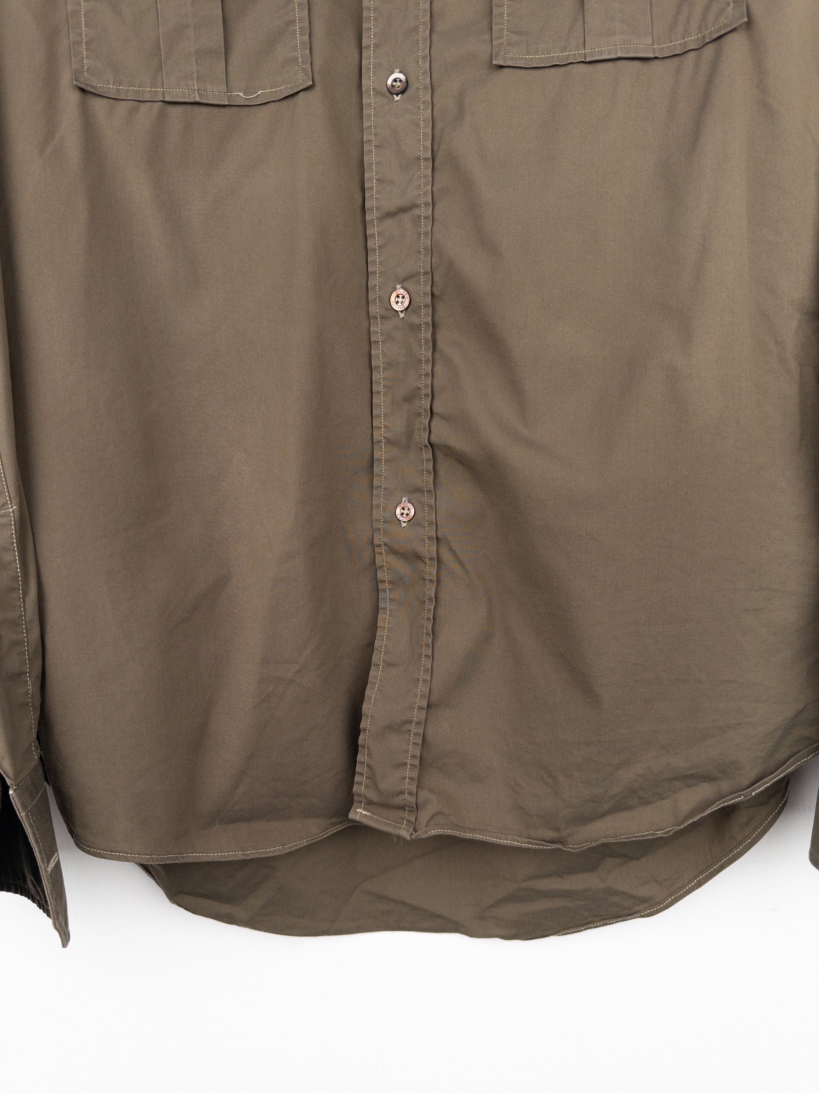 Gucci by Tom Ford SS97 Military Cargo Pocket Button-Up Shirt Size US S / EU 44-46 / 1 - 4 Thumbnail