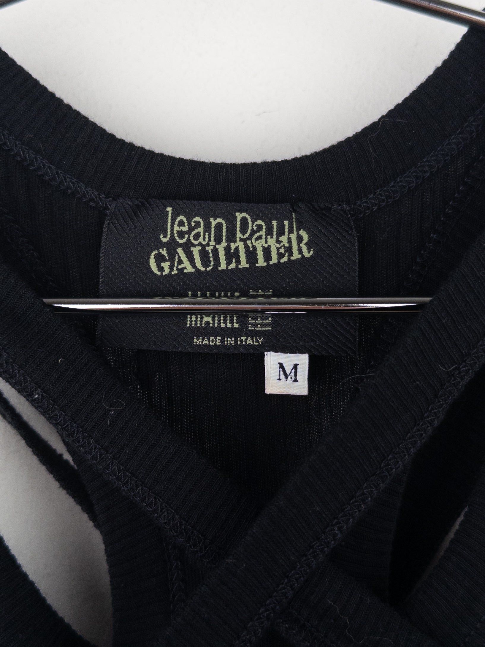 Jean Paul Gaultier 1990s Transparent ‘Marcel’ Bondage Tank Top Size M / US 6-8 / IT 42-44 - 6 Thumbnail