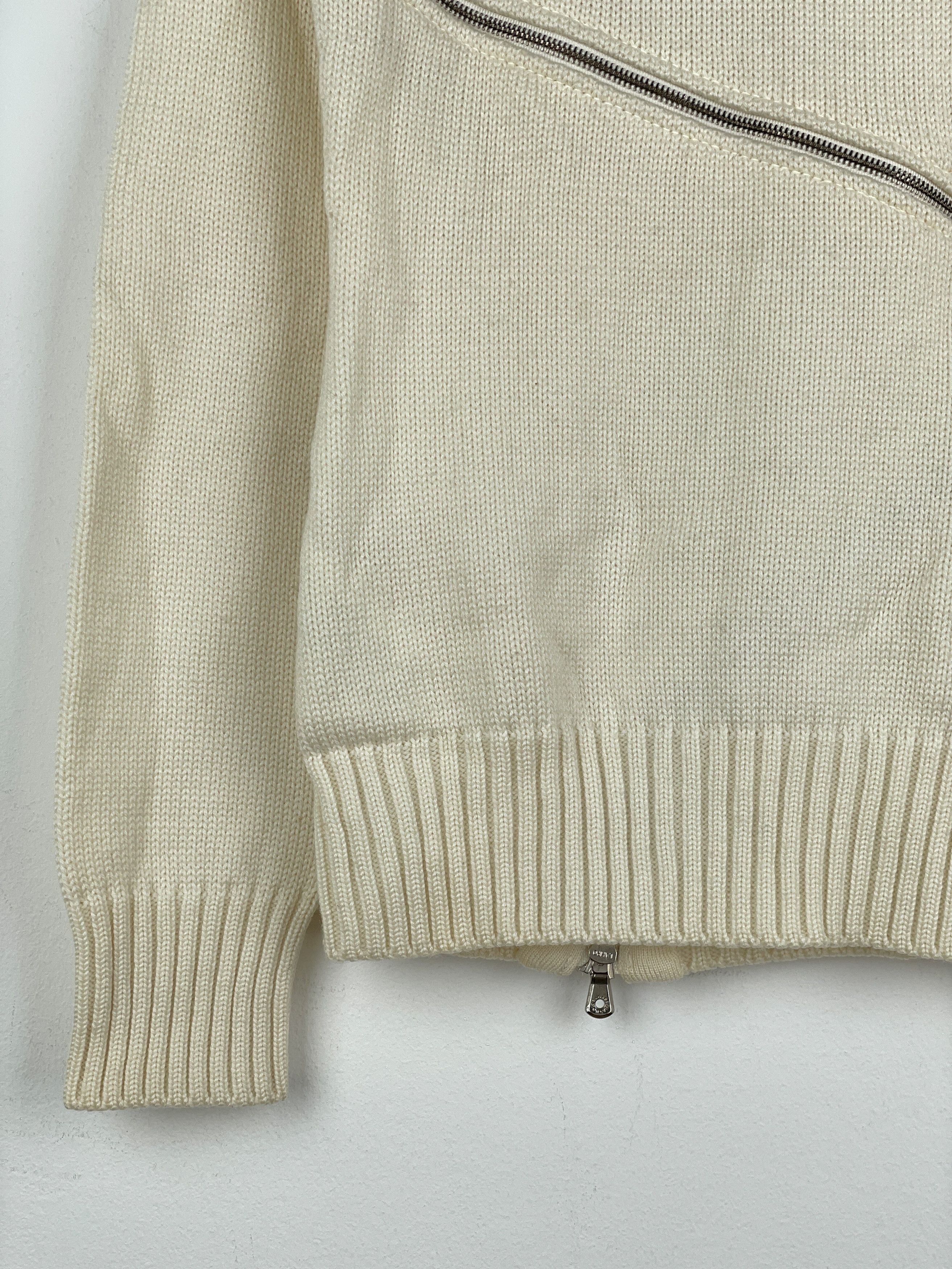 Dolce & Gabbana AW03 Spiral-Zip Knit Sweater Size M / US 6-8 / IT 42-44 - 12 Thumbnail