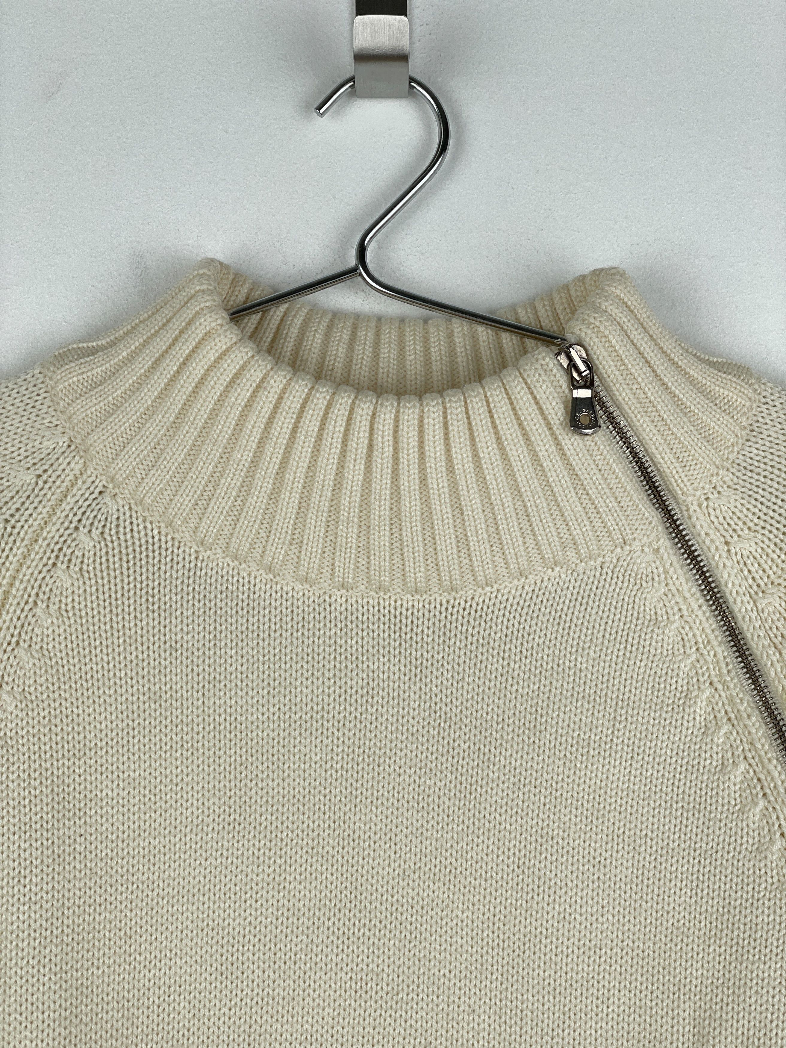 Dolce & Gabbana AW03 Spiral-Zip Knit Sweater Size M / US 6-8 / IT 42-44 - 3 Thumbnail