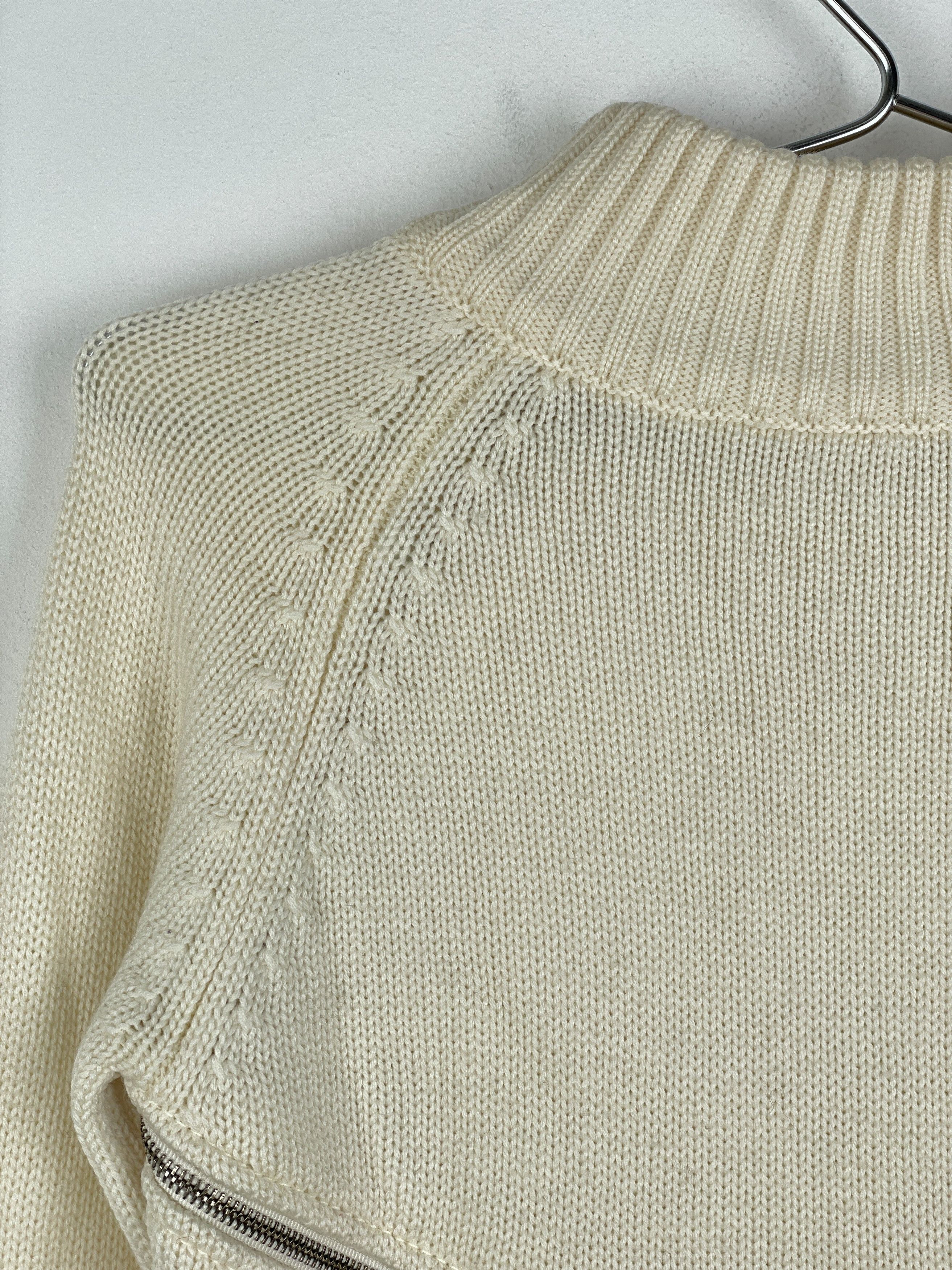 Dolce & Gabbana AW03 Spiral-Zip Knit Sweater Size M / US 6-8 / IT 42-44 - 10 Thumbnail