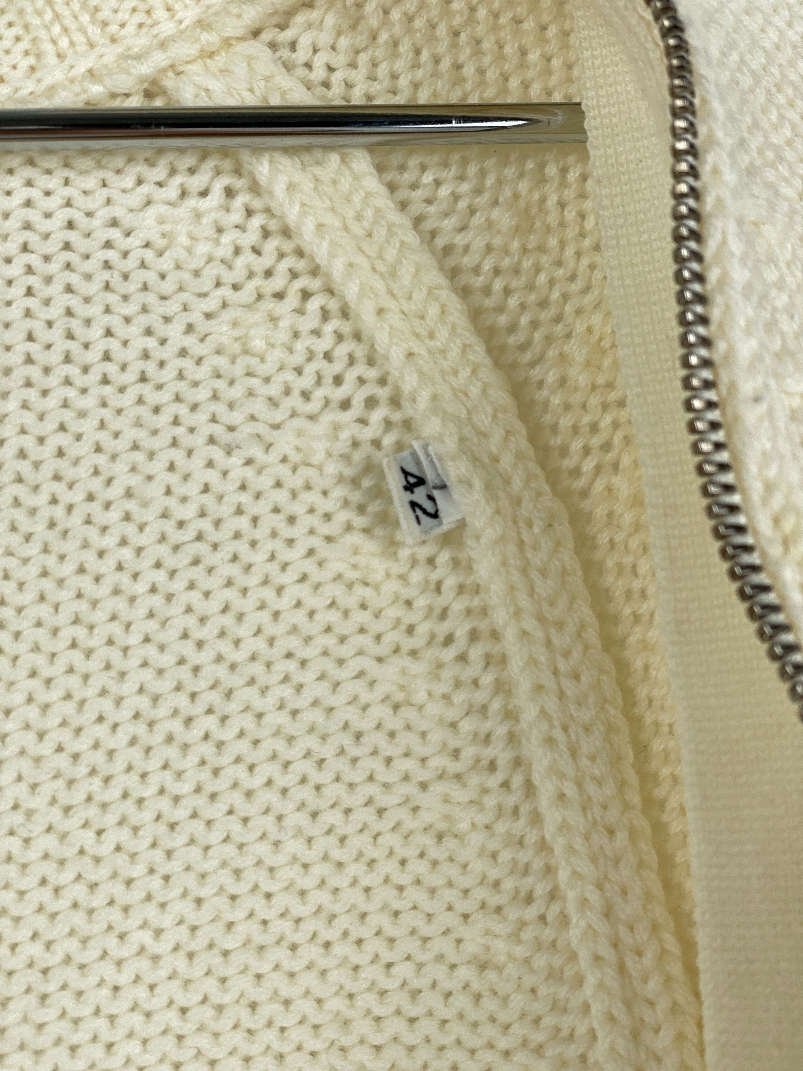 Dolce & Gabbana AW03 Spiral-Zip Knit Sweater Size M / US 6-8 / IT 42-44 - 17 Thumbnail
