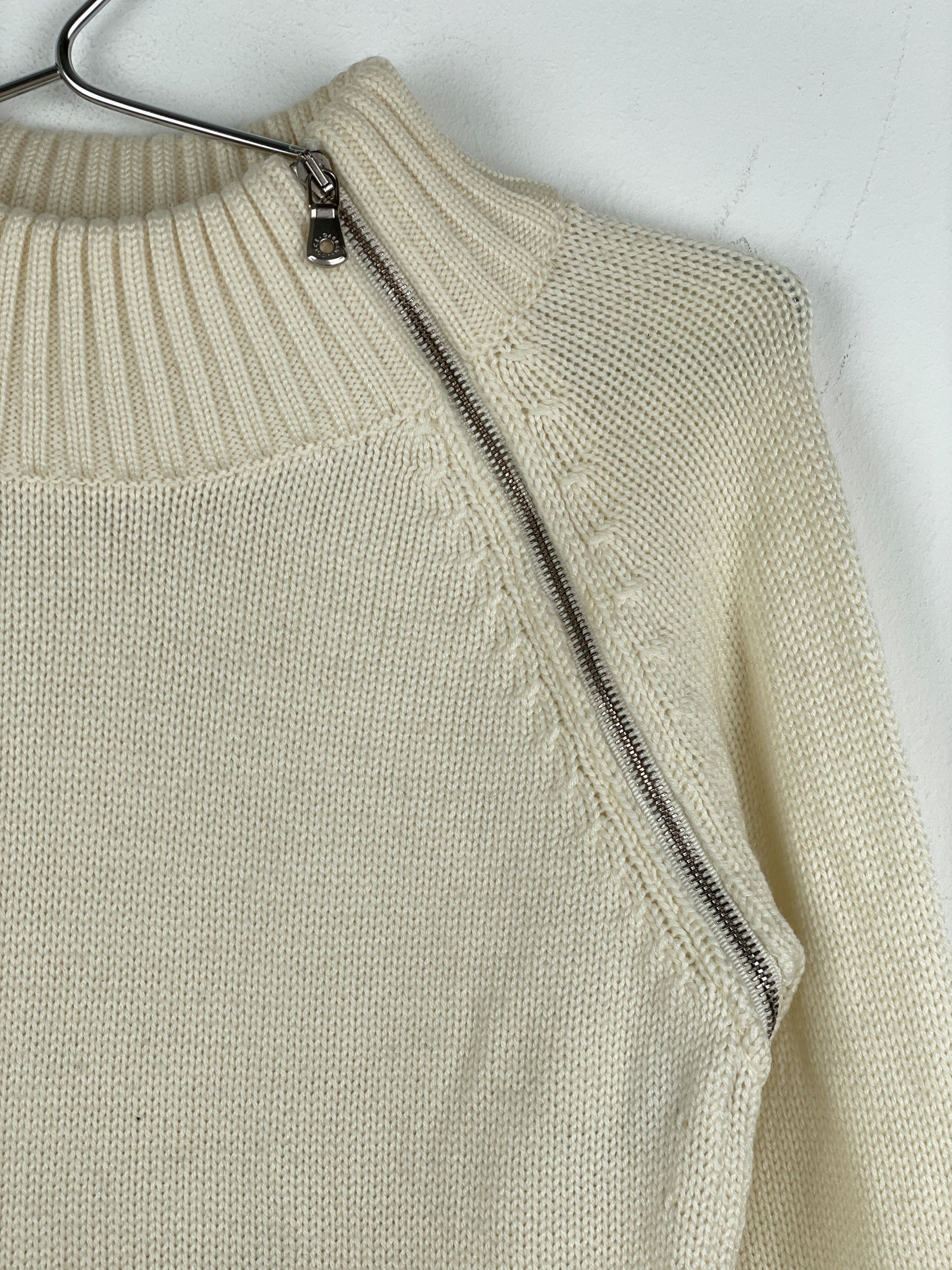 Dolce & Gabbana AW03 Spiral-Zip Knit Sweater Size M / US 6-8 / IT 42-44 - 5 Thumbnail