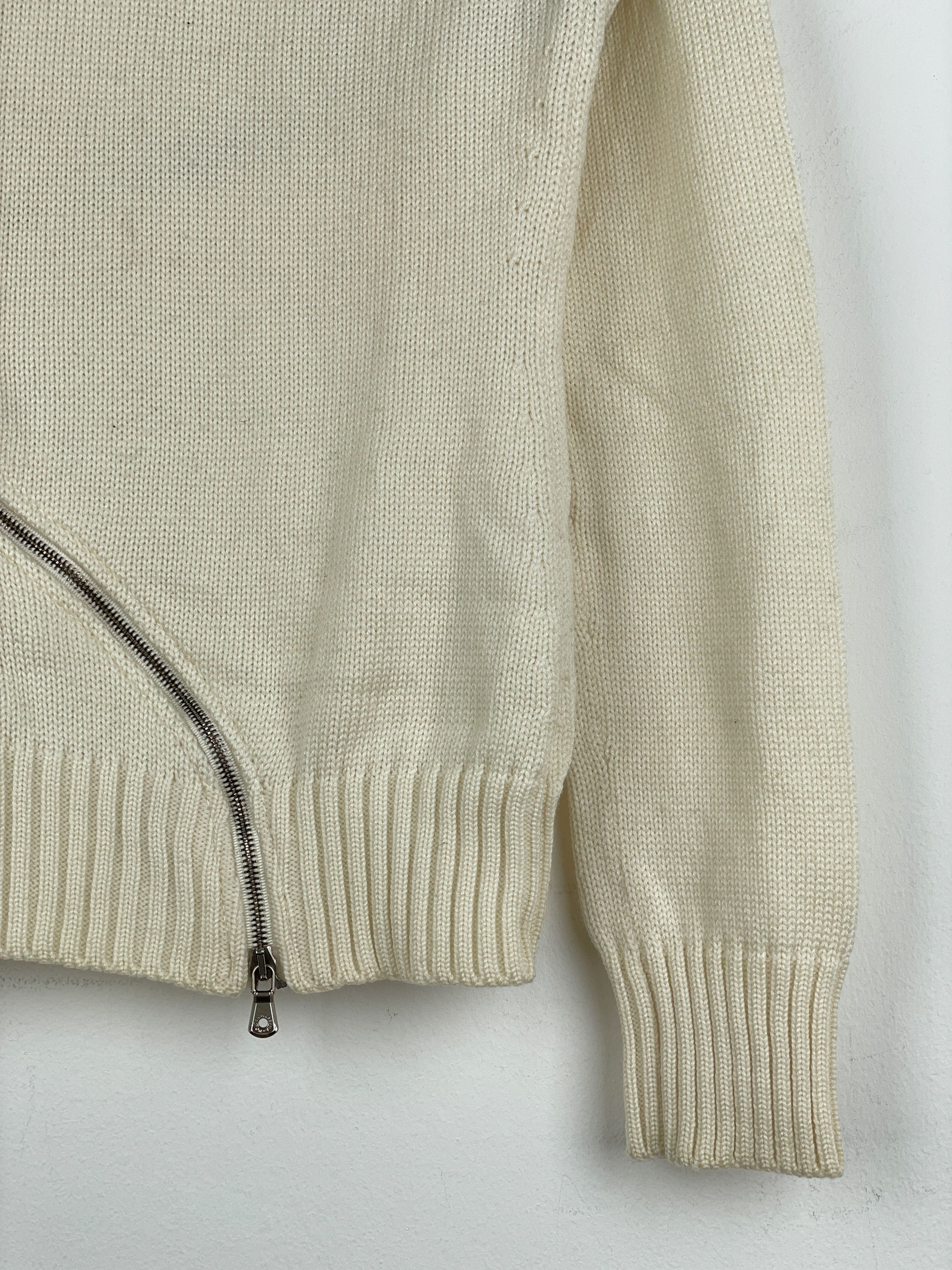 Dolce & Gabbana AW03 Spiral-Zip Knit Sweater Size M / US 6-8 / IT 42-44 - 8 Thumbnail