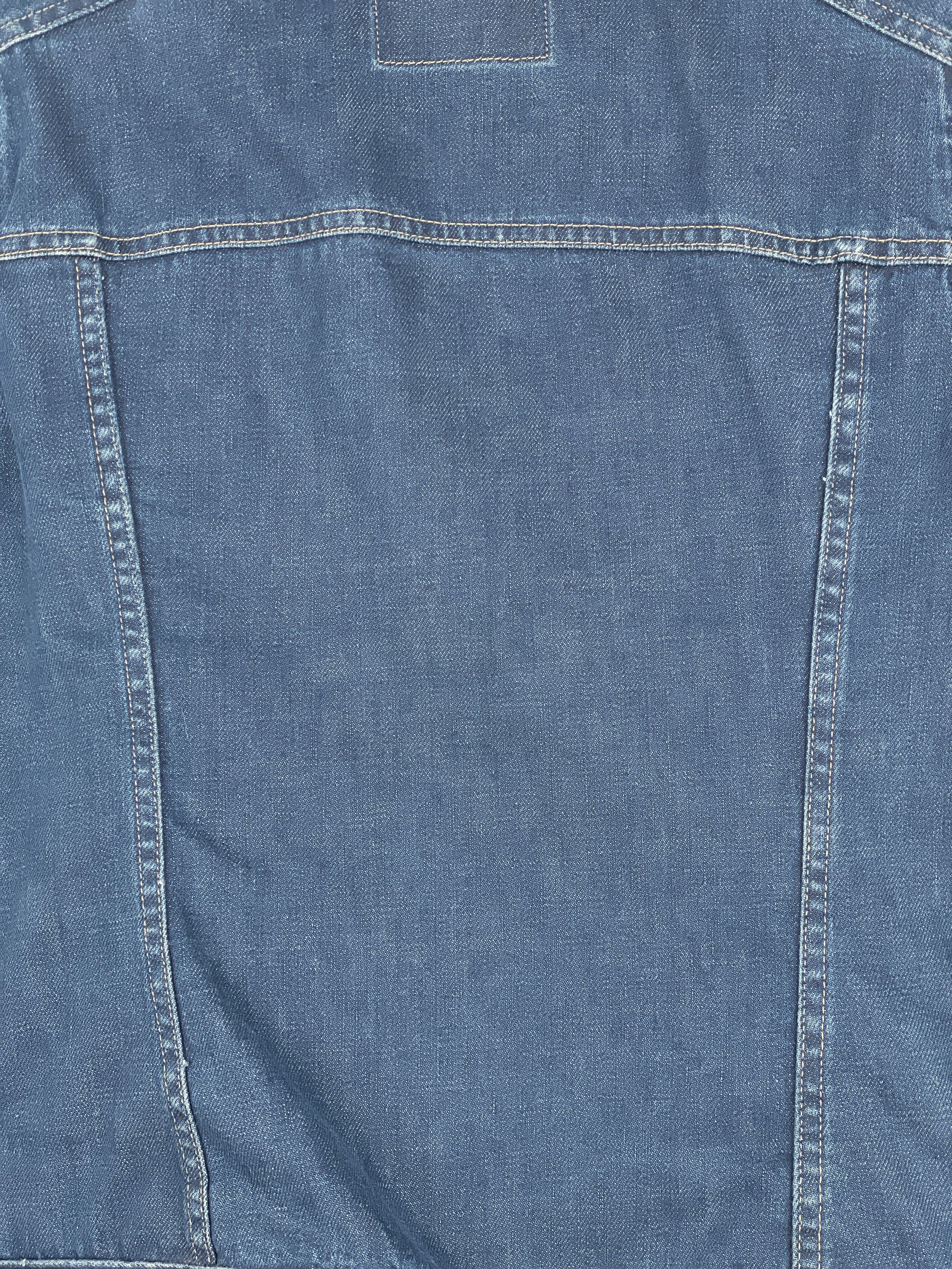 Gucci by Tom Ford SS02 Epaulettes Dark Denim Trucker Jacket Size M / US 6-8 / IT 42-44 - 14 Thumbnail