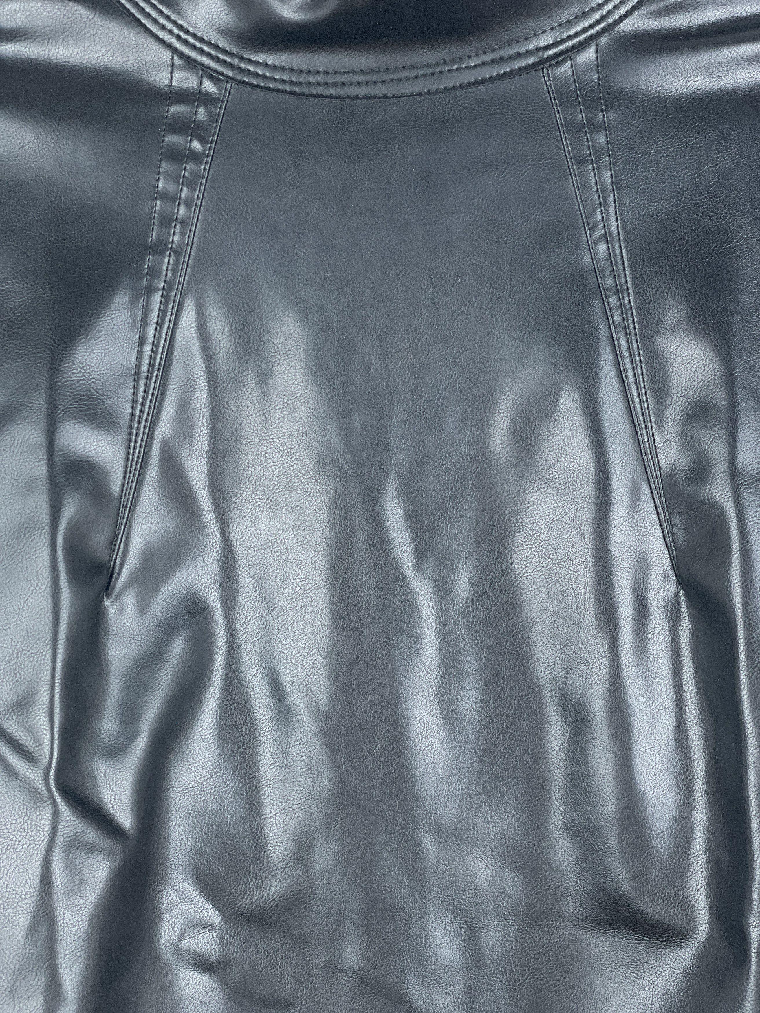 Jean Paul Gaultier 1990s Backzip Bondage Fetish Rubber Top Size XL / US 12-14 / IT 48-50 - 4 Thumbnail