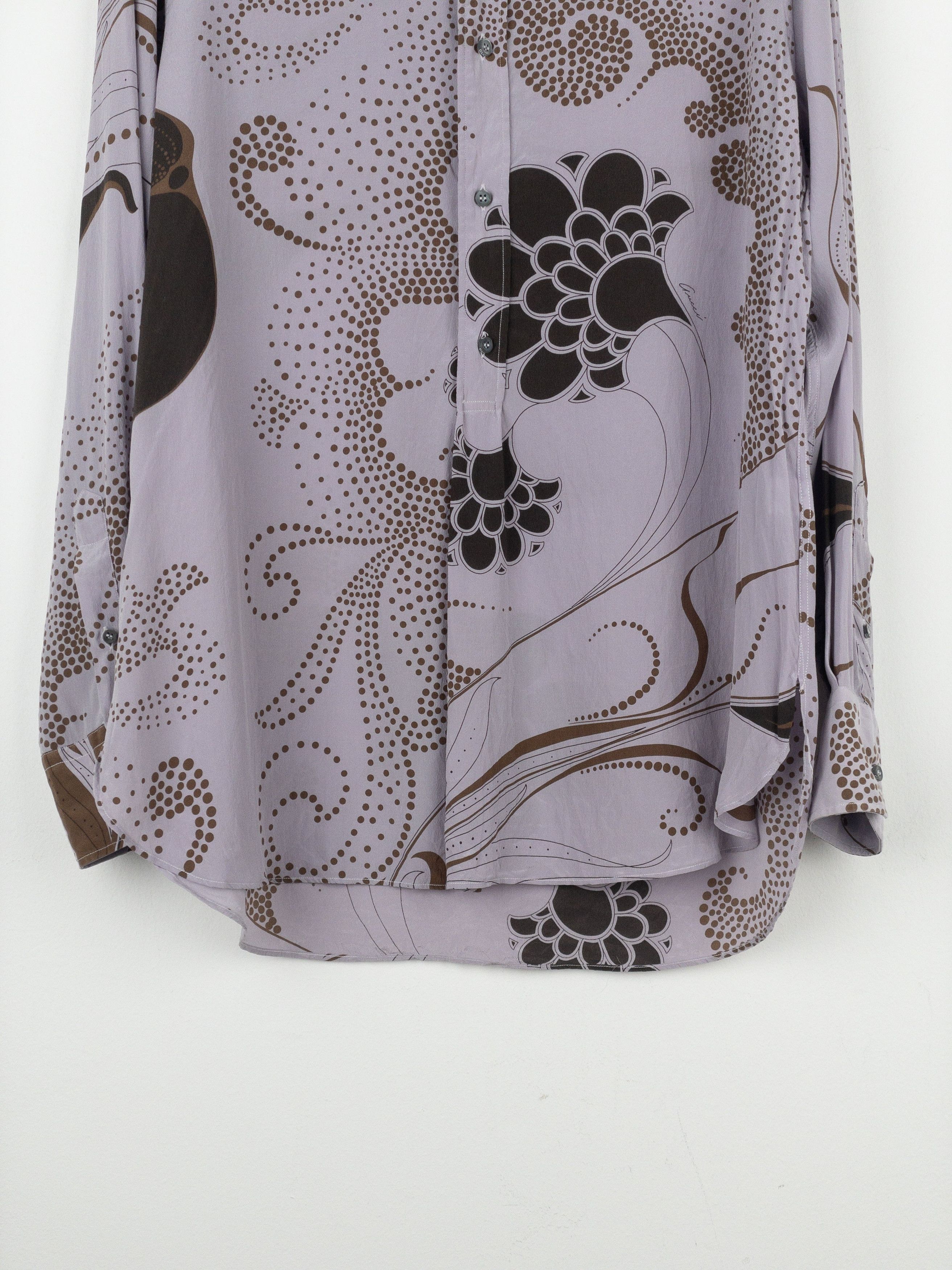 Gucci by Tom Ford SS99 Japanese Floral Button-Up Shirt Size US S / EU 44-46 / 1 - 4 Thumbnail