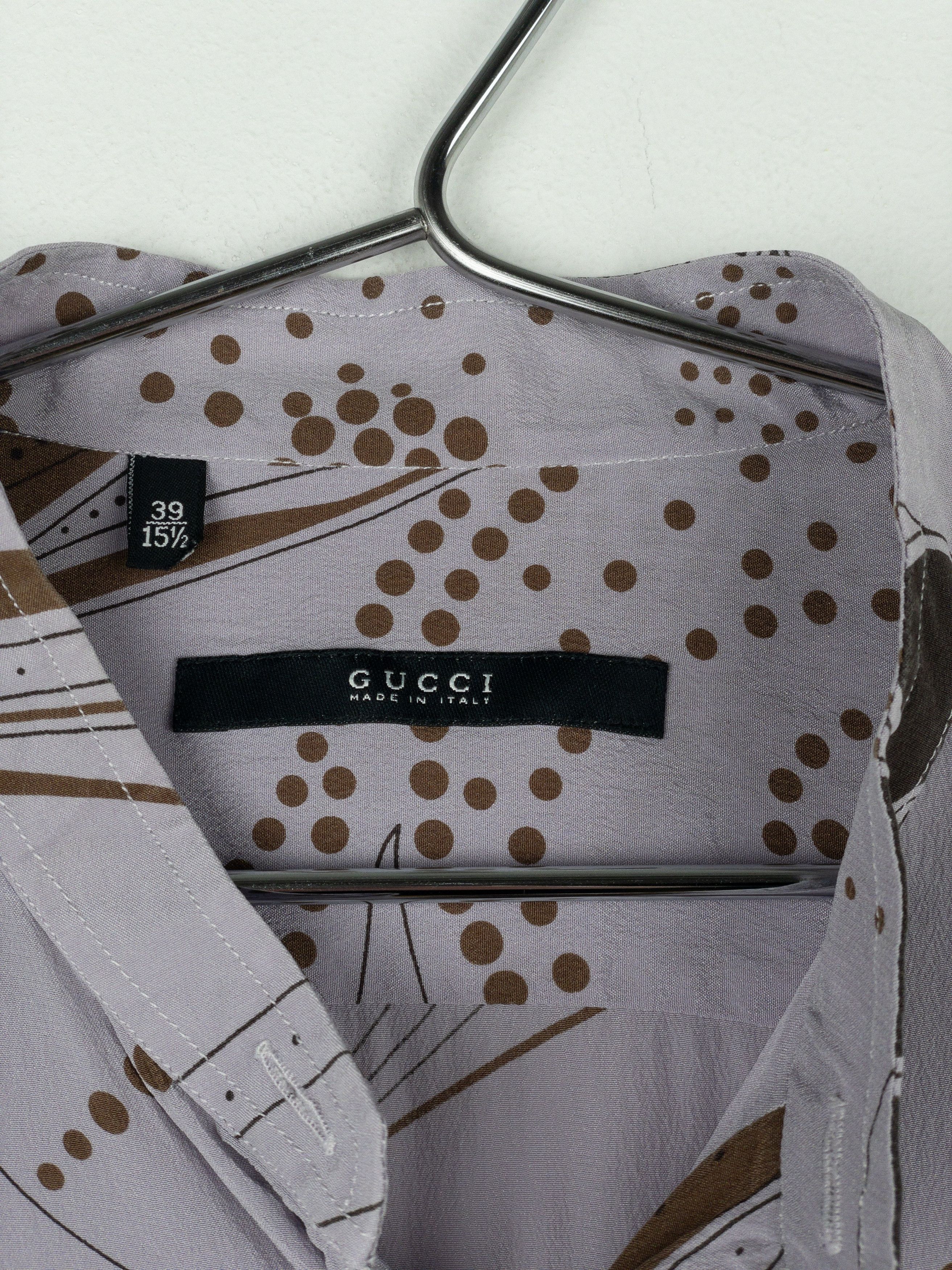 Gucci by Tom Ford SS99 Japanese Floral Button-Up Shirt Size US S / EU 44-46 / 1 - 9 Thumbnail