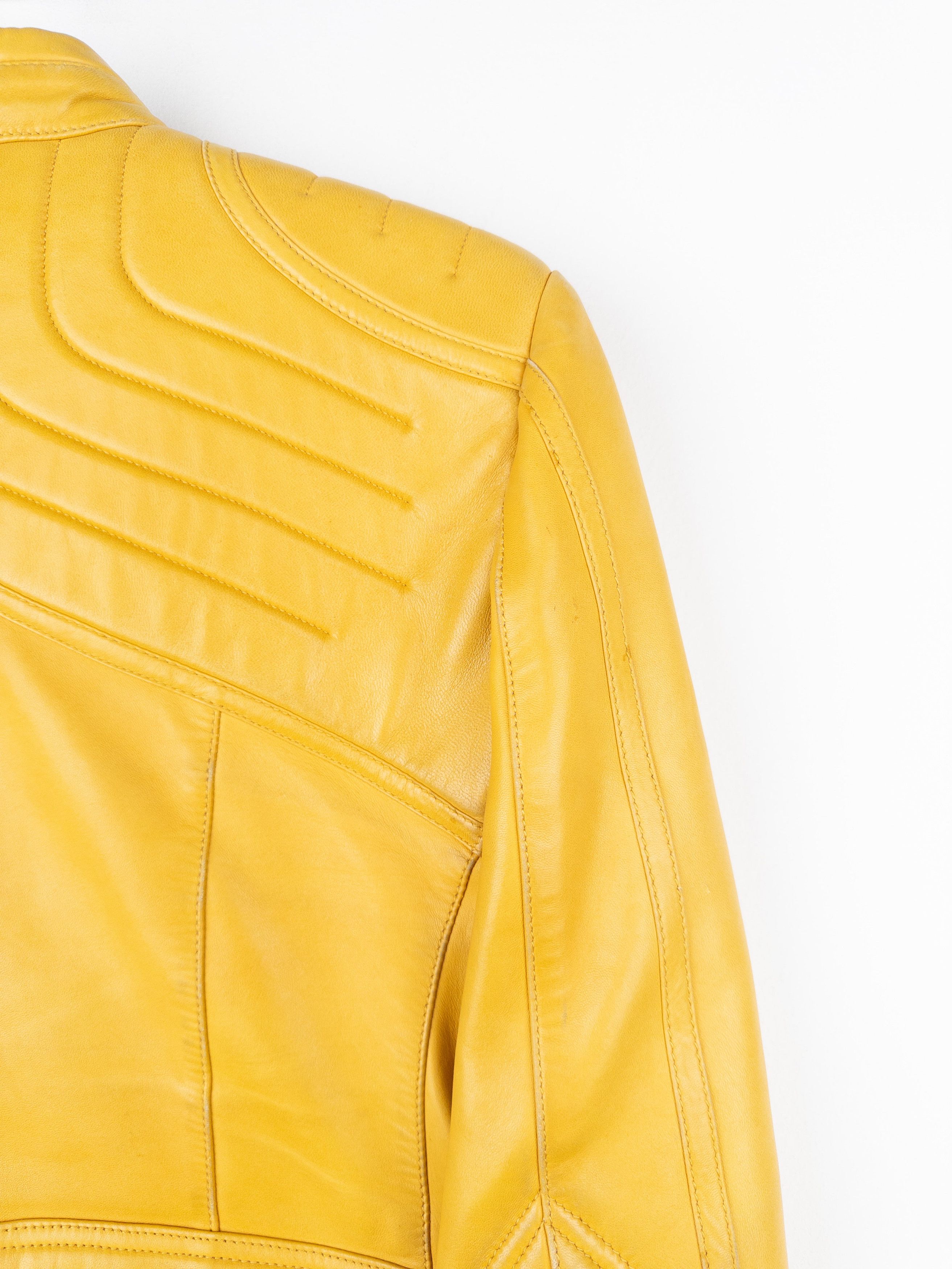 Gucci by Tom Ford AW00 ‘Spiral’ Leather Moto Biker Jacket Size M / US 6-8 / IT 42-44 - 9 Thumbnail