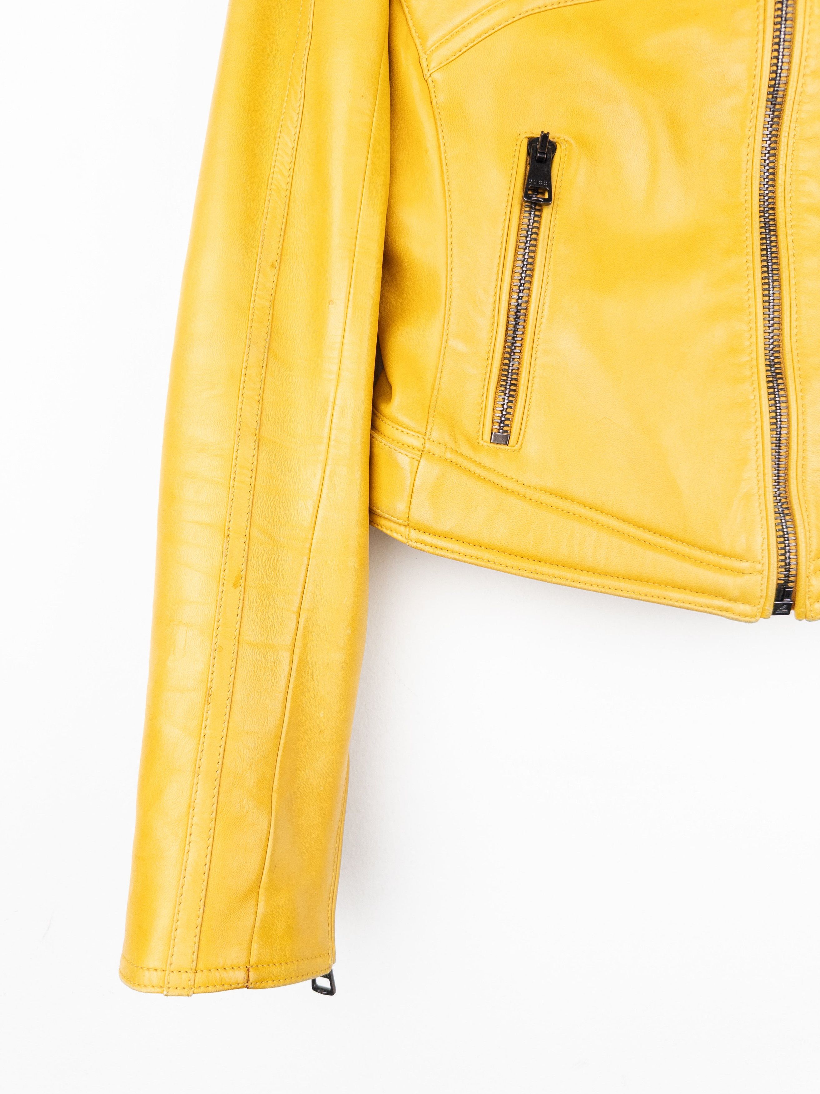 Gucci by Tom Ford AW00 ‘Spiral’ Leather Moto Biker Jacket Size M / US 6-8 / IT 42-44 - 5 Thumbnail