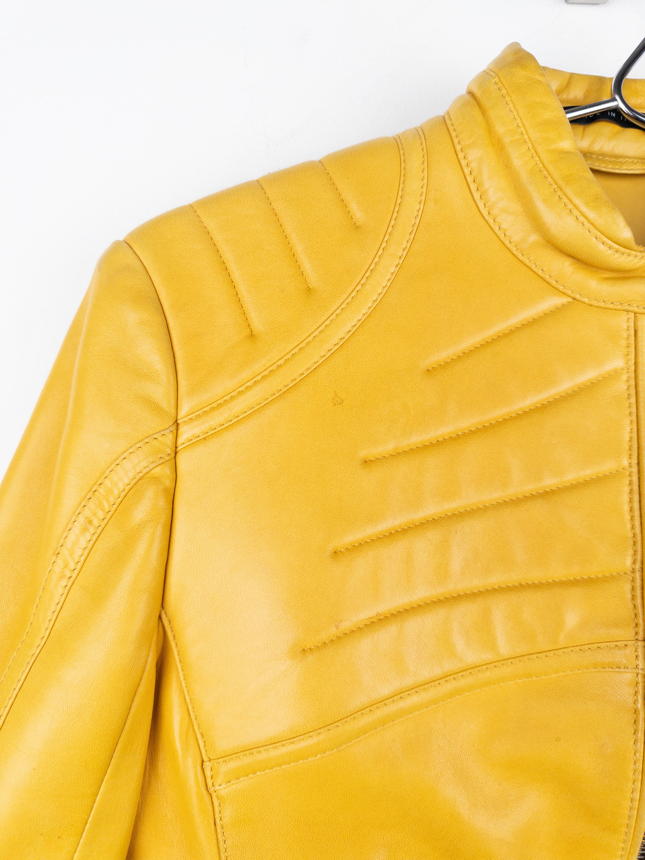 Gucci by Tom Ford AW00 ‘Spiral’ Leather Moto Biker Jacket Size M / US 6-8 / IT 42-44 - 7 Thumbnail