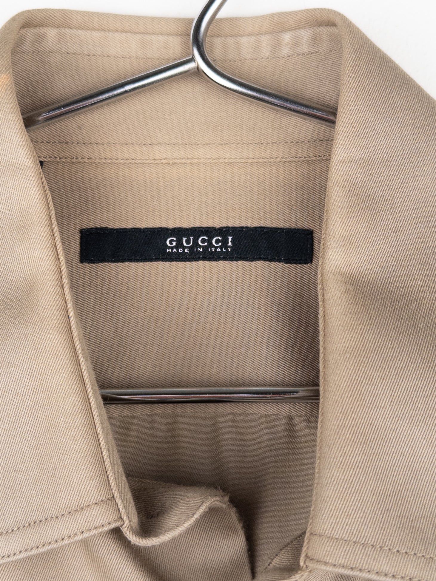 Gucci by Tom Ford SS99 Bondage Cargo Safari Military Button-Up Shi Size US S / EU 44-46 / 1 - 8 Thumbnail