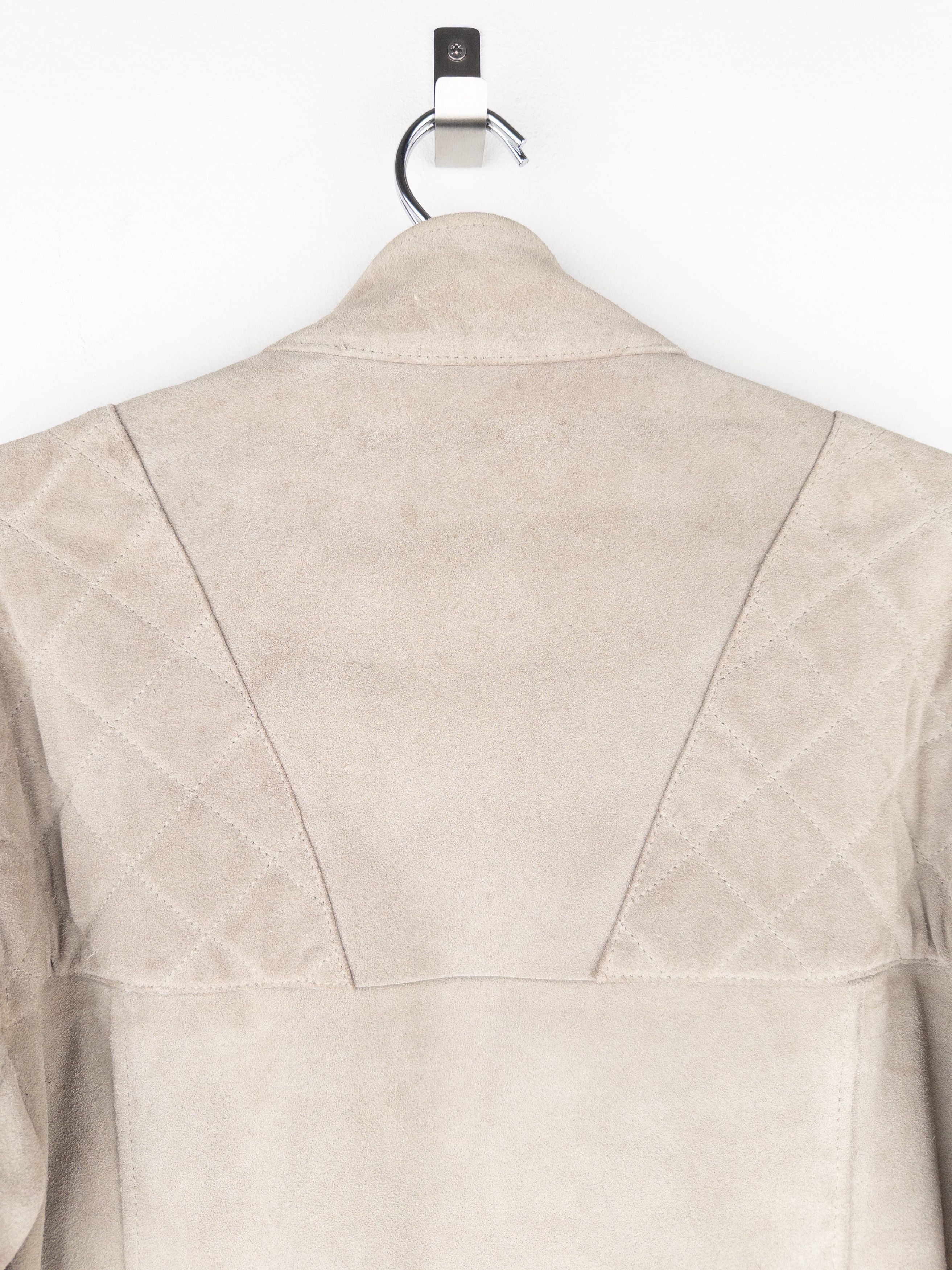 Gucci by Tom Ford 2000s Quilted Suede Perfecto Biker Jacket Size US XXL / EU 58 / 5 - 7 Thumbnail