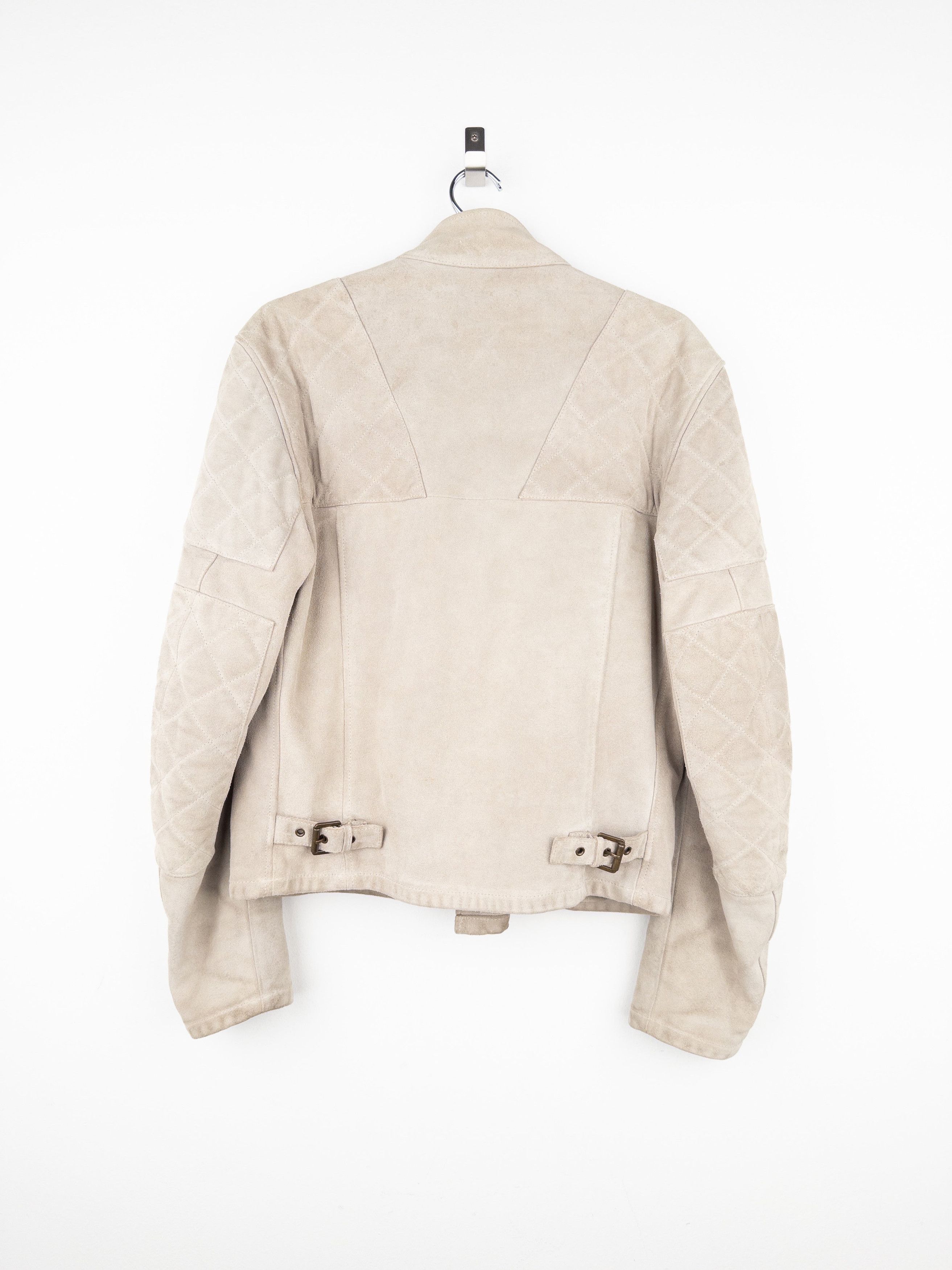 Gucci by Tom Ford 2000s Quilted Suede Perfecto Biker Jacket Size US XXL / EU 58 / 5 - 3 Thumbnail