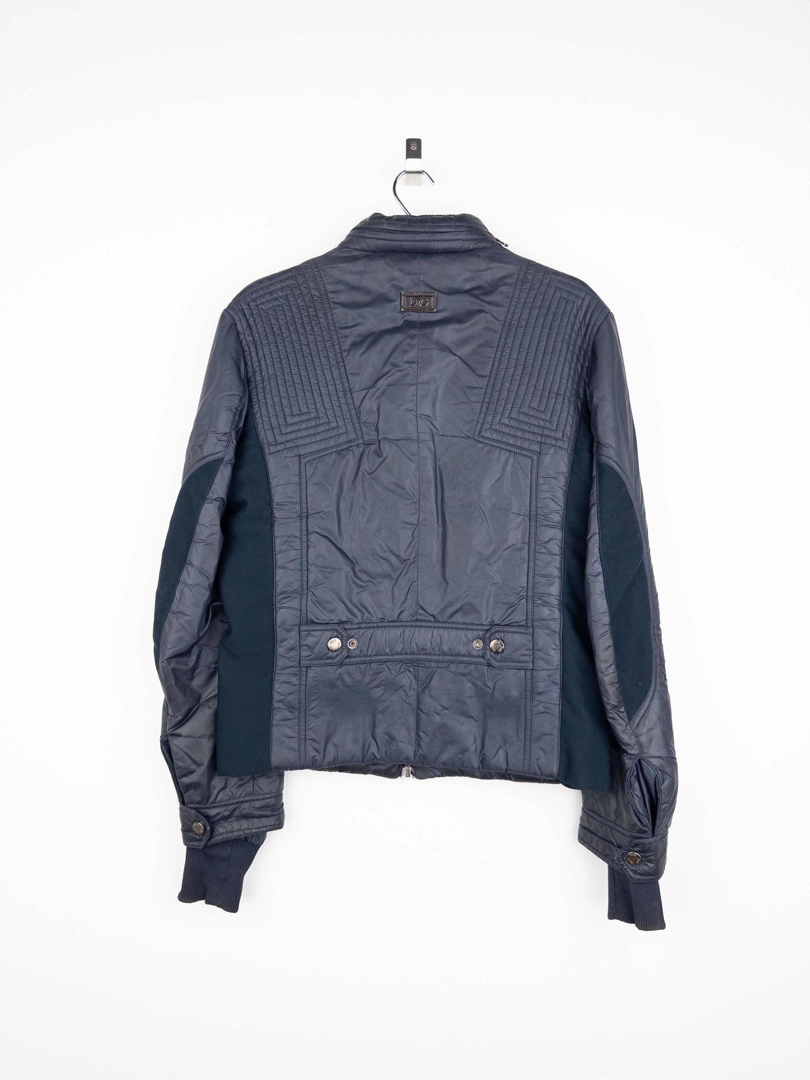Dolce & Gabbana AW04 Biker Puffer Jacket Size US XXL / EU 58 / 5 - 2 Thumbnail