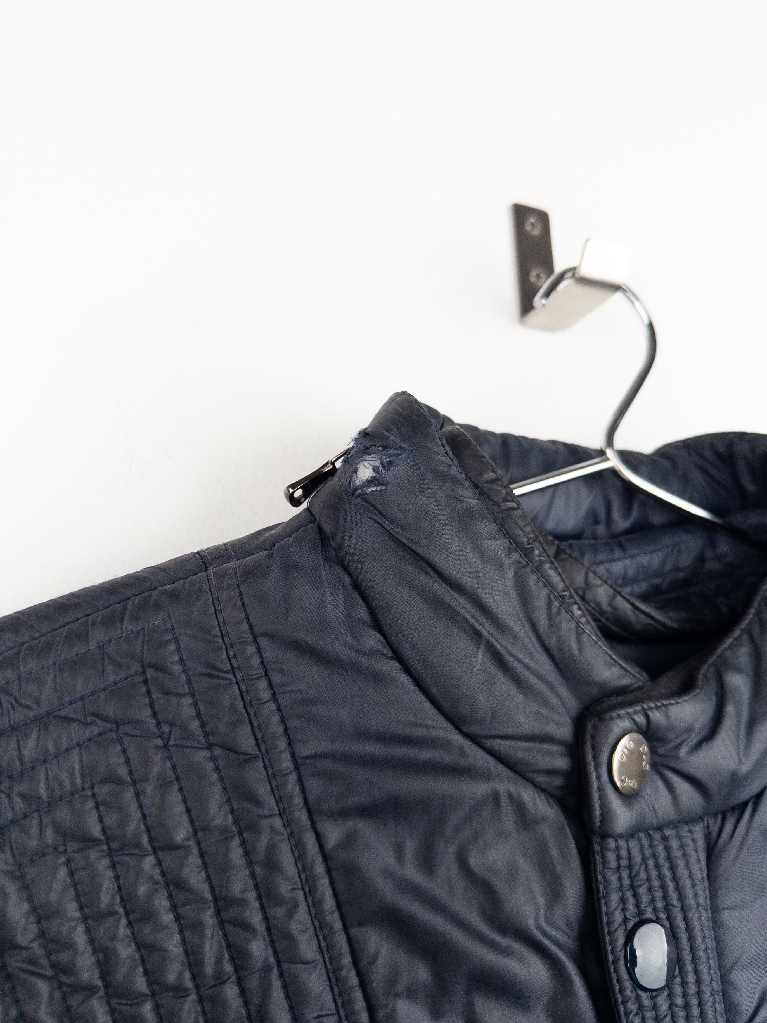 Dolce & Gabbana AW04 Biker Puffer Jacket Size US XXL / EU 58 / 5 - 5 Thumbnail