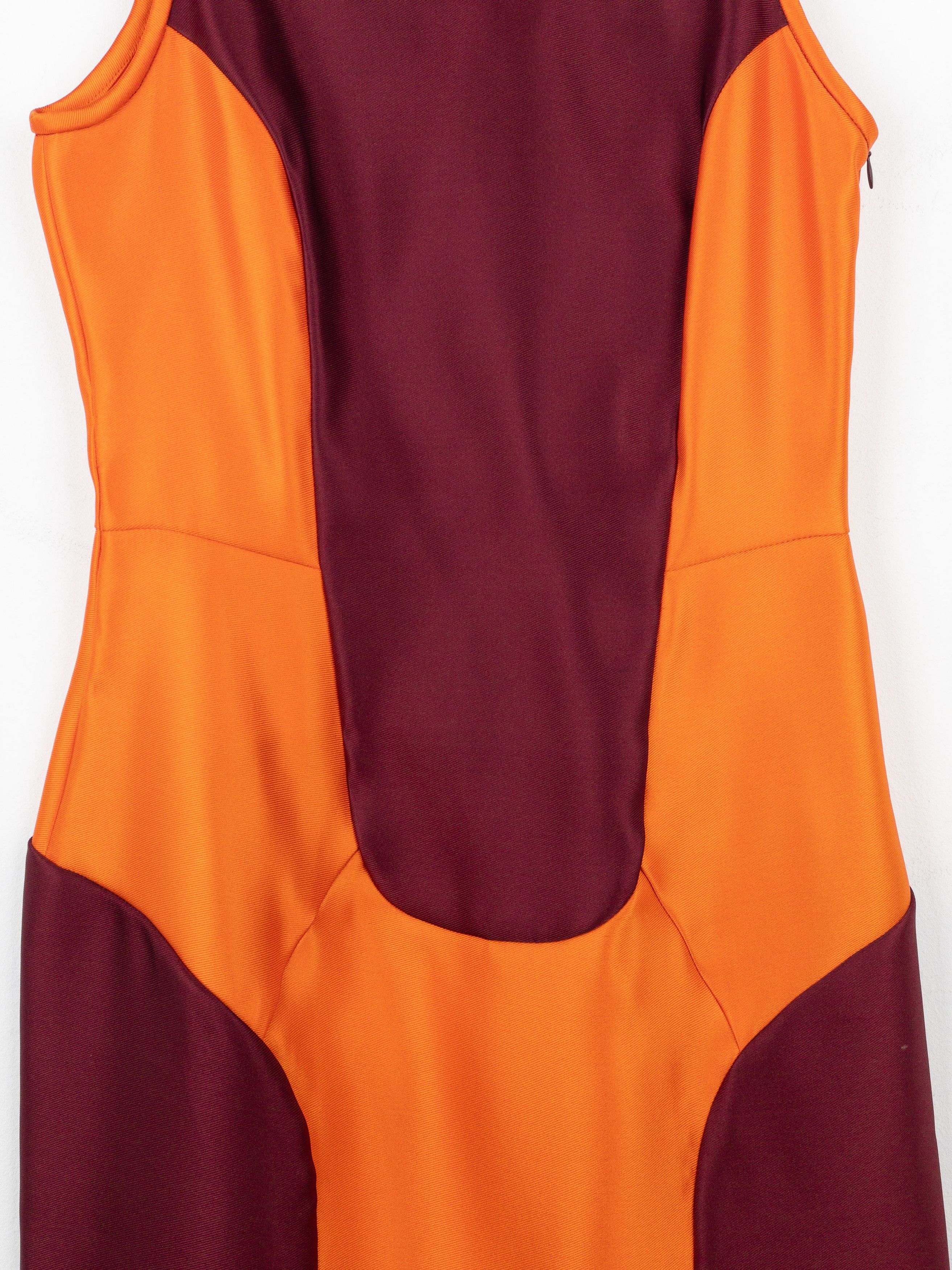 Miu Miu SS08 Colorblock Neon Sports Dress Size L / US 10 / IT 46 - 6 Thumbnail