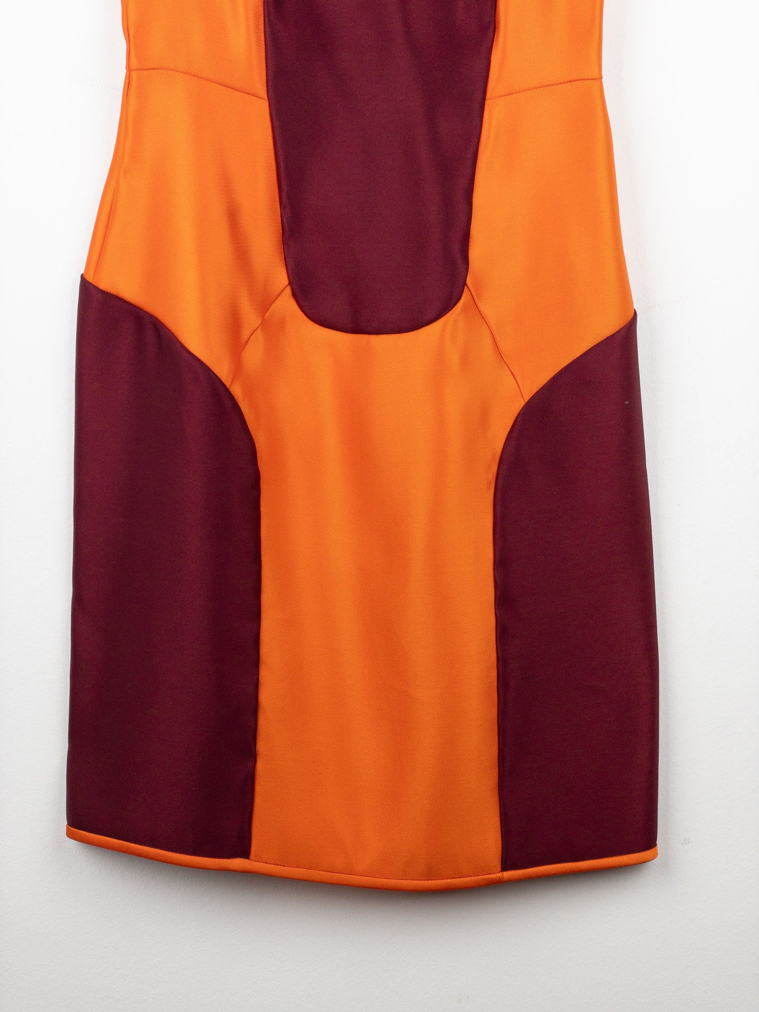 Miu Miu SS08 Colorblock Neon Sports Dress Size L / US 10 / IT 46 - 7 Thumbnail