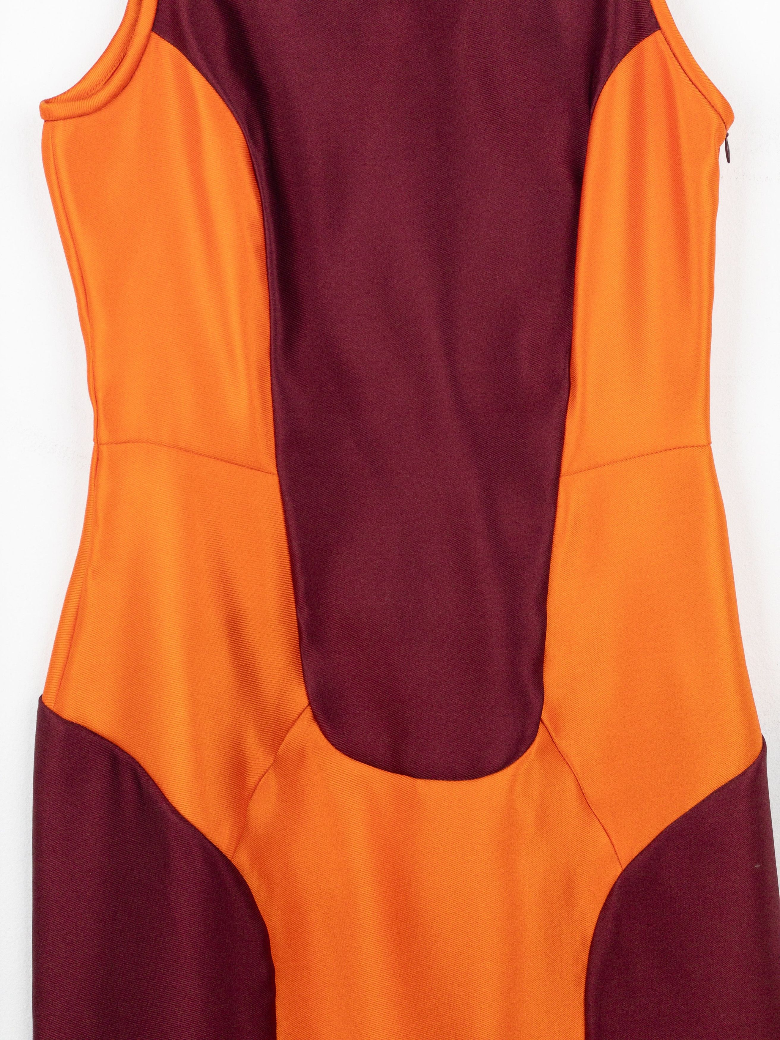 Miu Miu SS08 Colorblock Neon Sports Dress Size L / US 10 / IT 46 - 5 Thumbnail